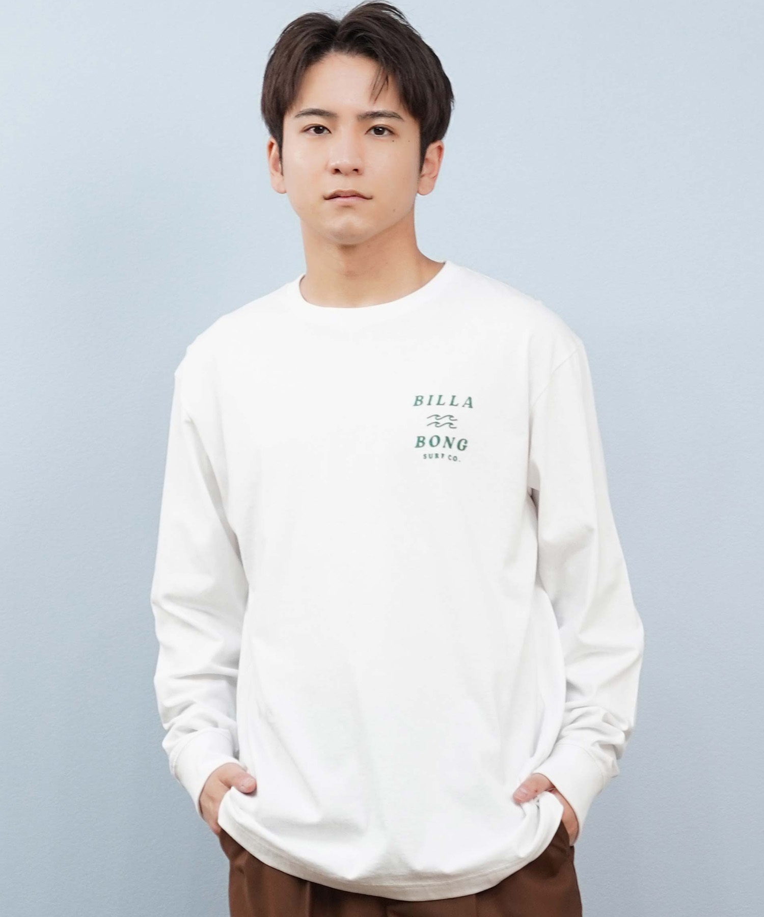 BILLABONG ビラボン 長袖 Tシャツ ロンT メンズ バックプリント ONE