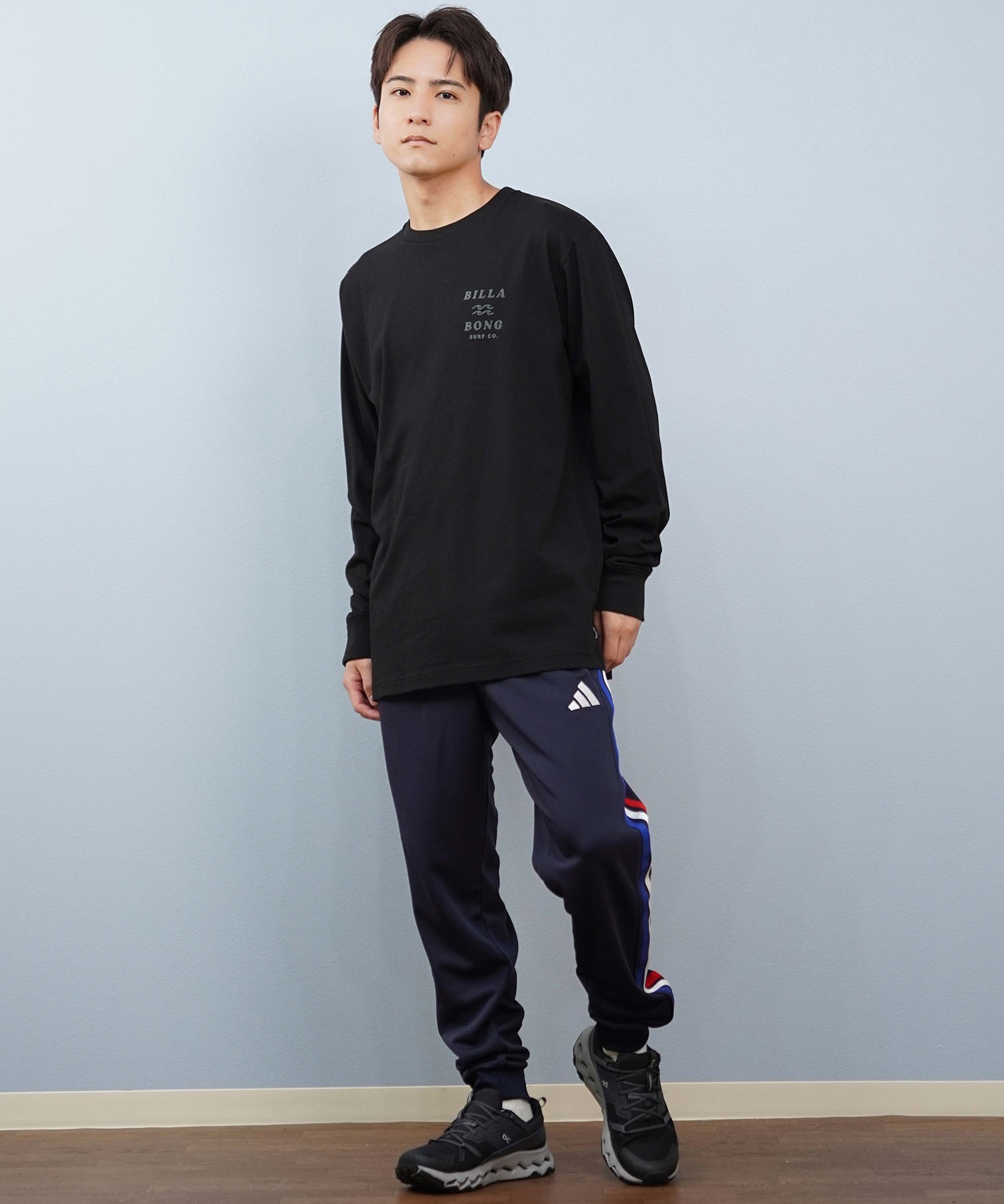 BILLABONG ビラボン 長袖 Tシャツ ロンT メンズ バックプリント ONE