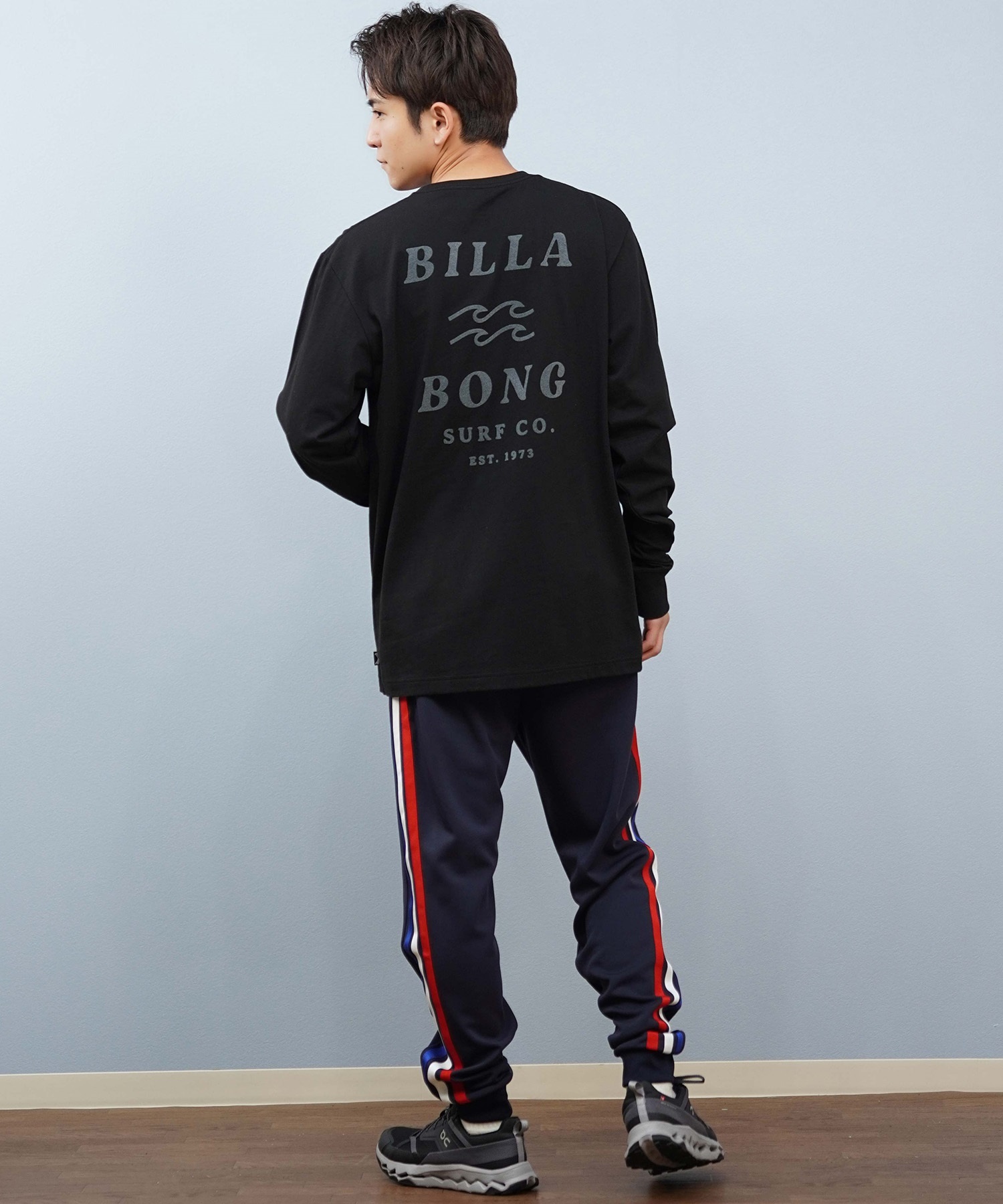 BILLABONG ビラボン 長袖 Tシャツ ロンT メンズ バックプリント ONE