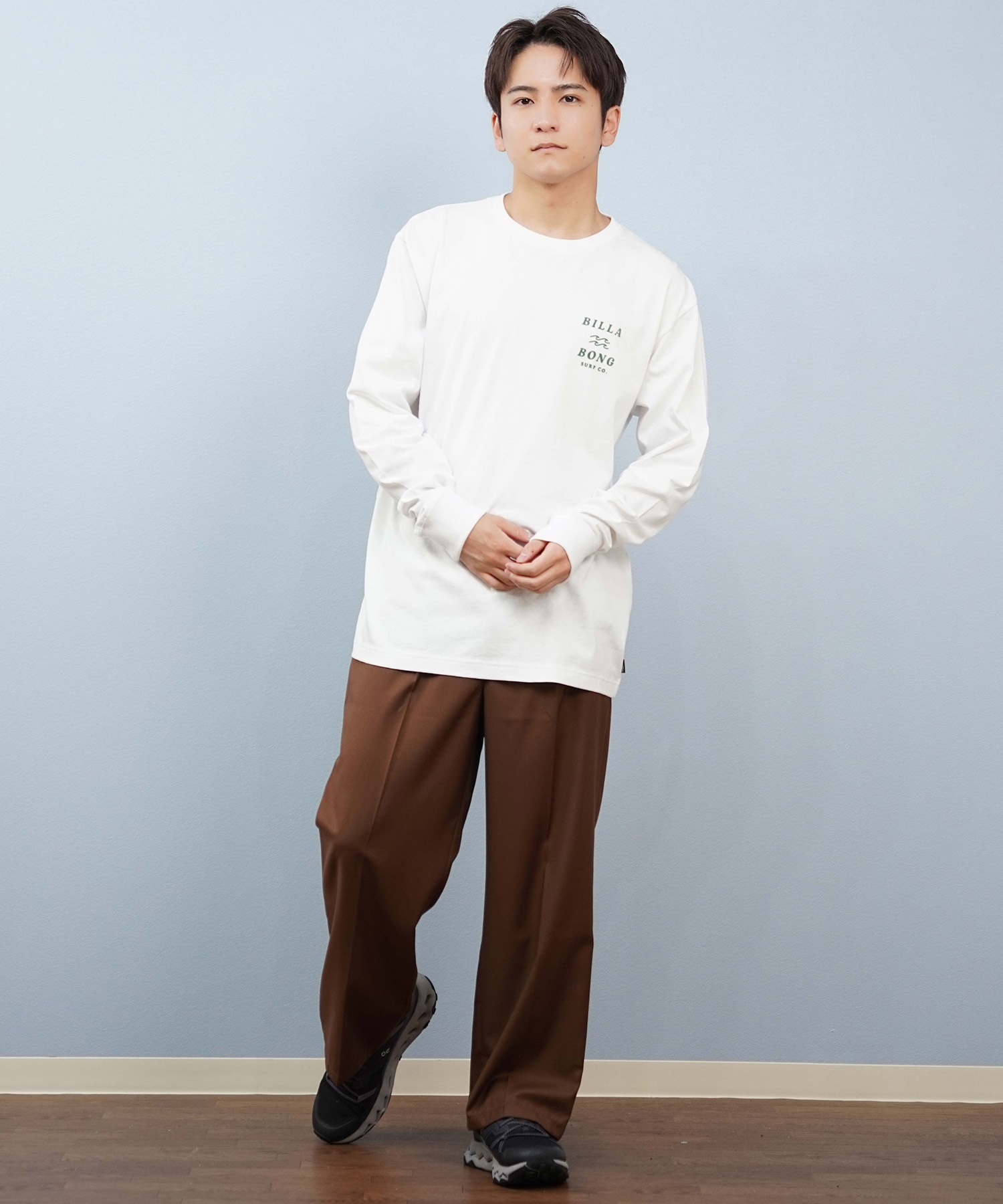 BILLABONG ビラボン 長袖 Tシャツ ロンT メンズ バックプリント ONE