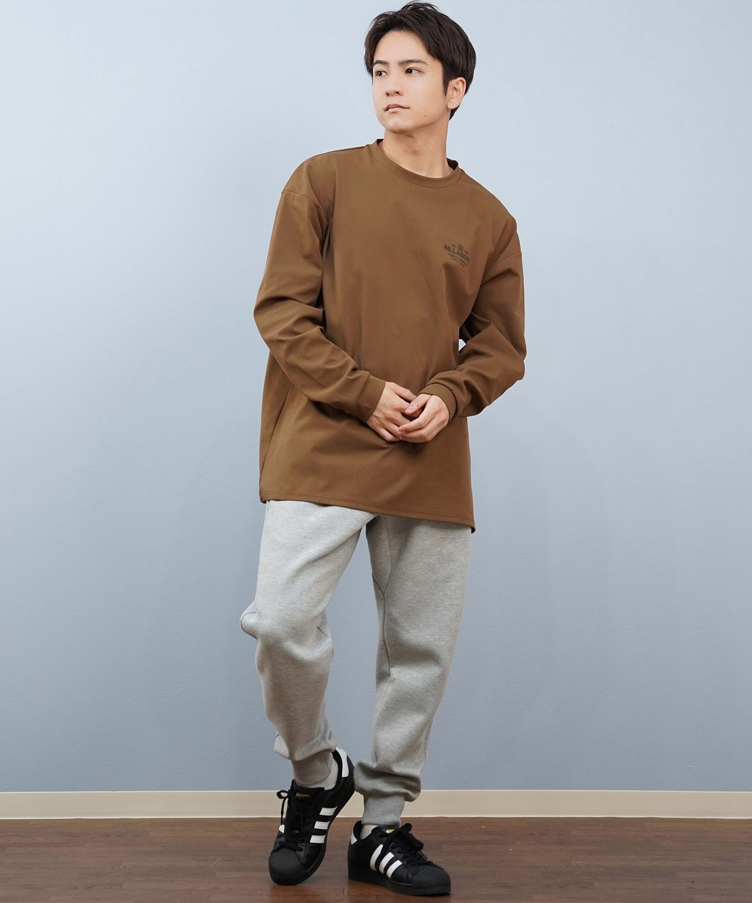 BILLABONG ビラボン 長袖 Tシャツ ロンT メンズ バックプリント 水陸