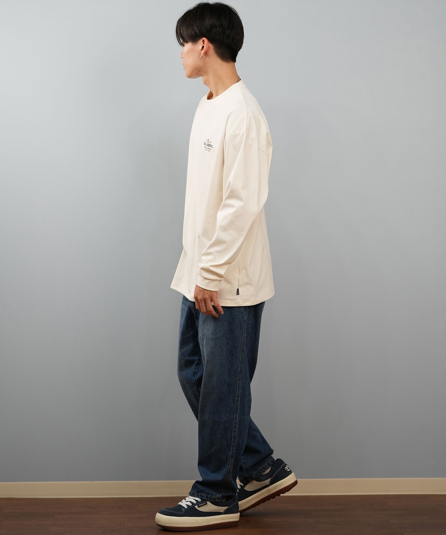 BILLABONG ビラボン 長袖 Tシャツ ロンT メンズ バックプリント 水陸