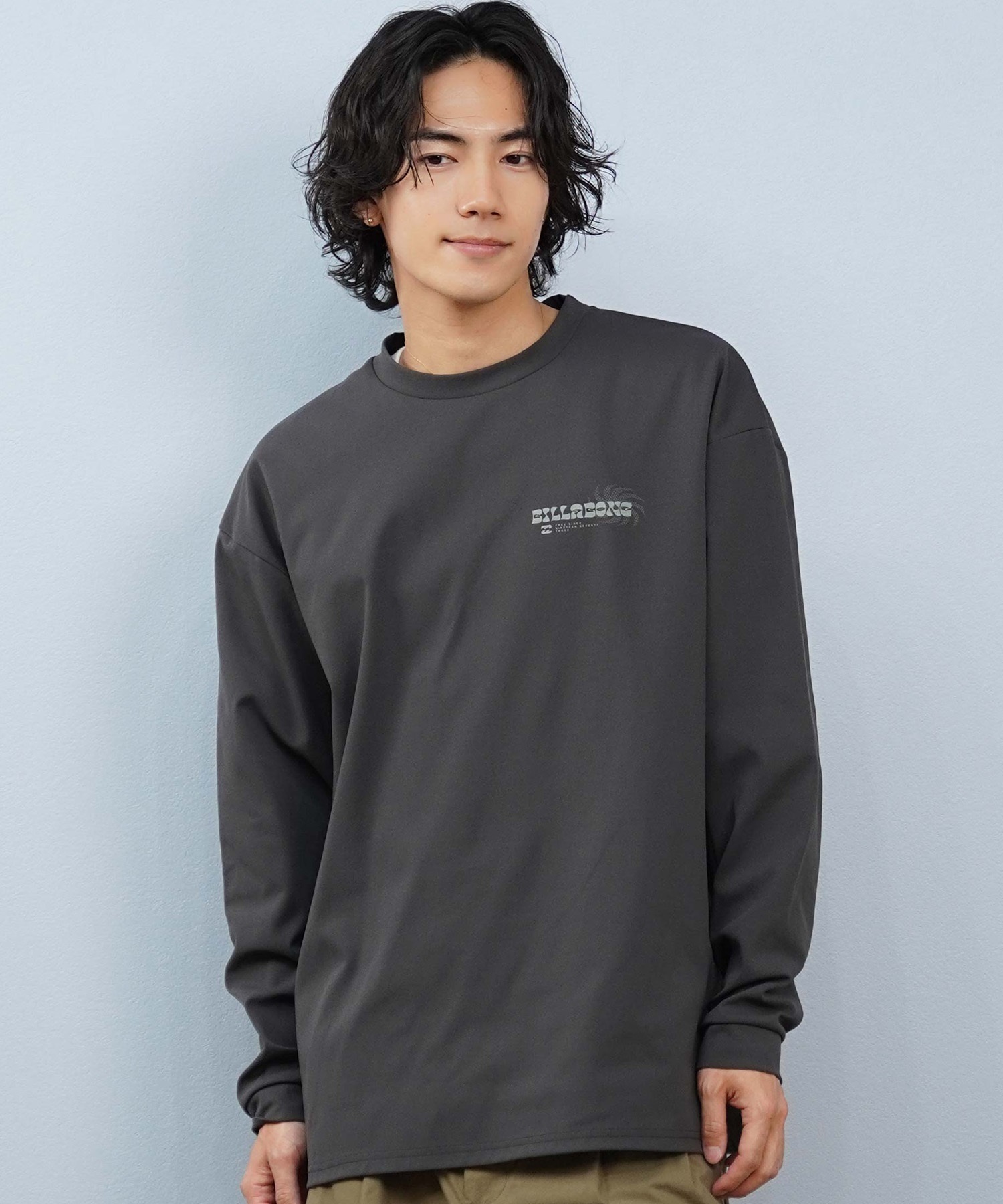 BILLABONG ビラボン 長袖 Tシャツ ロンT メンズ バックプリント