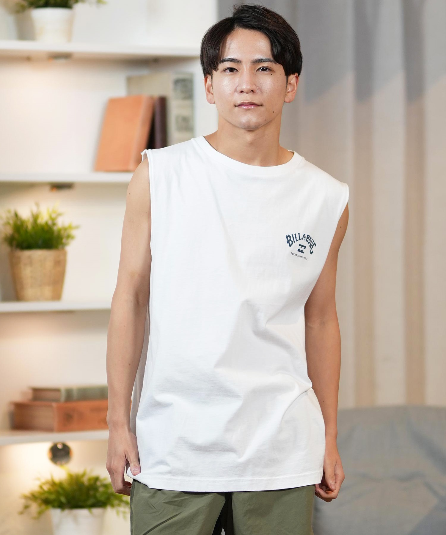 motiveタンクトップ BILLABONG ビラボン タンクトップ メンズ マッスルタンク