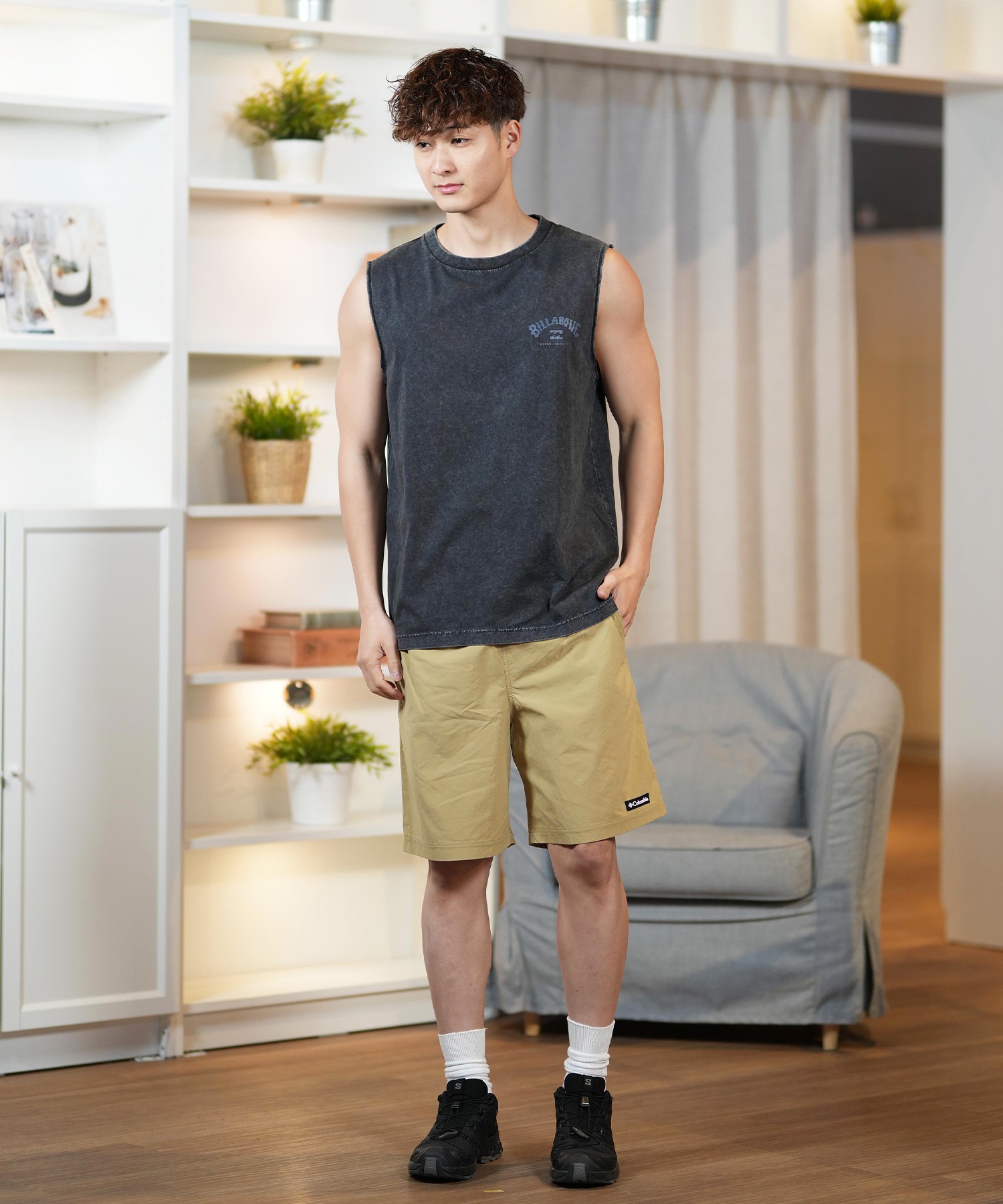 BILLABONG ビラボン タンクトップ メンズ マッスルタンク ノースリーブ