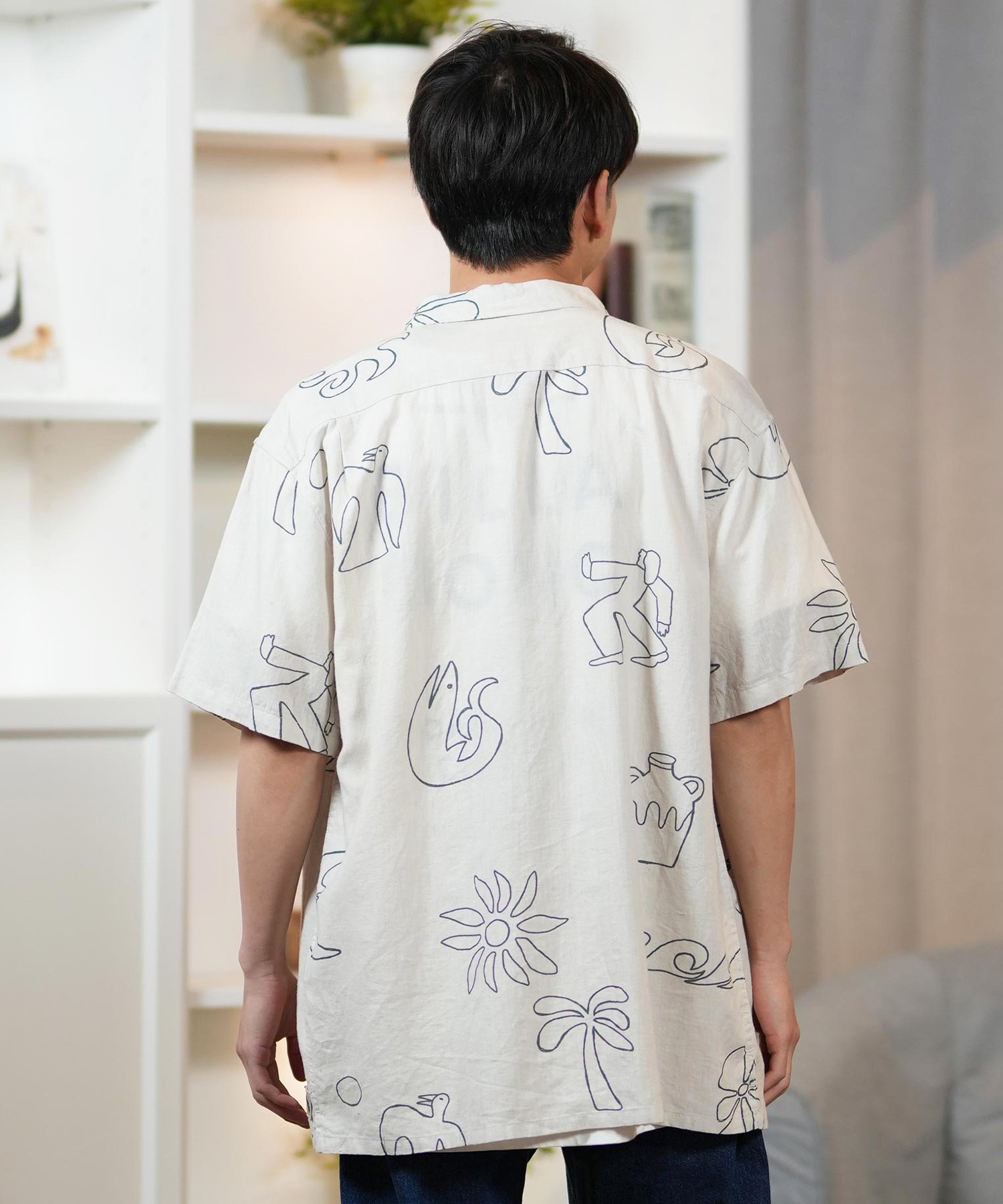 BILLABONG ビラボン 半袖シャツ メンズ Ty Williams コラボ TOGETHER WOVEN SHIRT SS BF011-128(CHI-M)