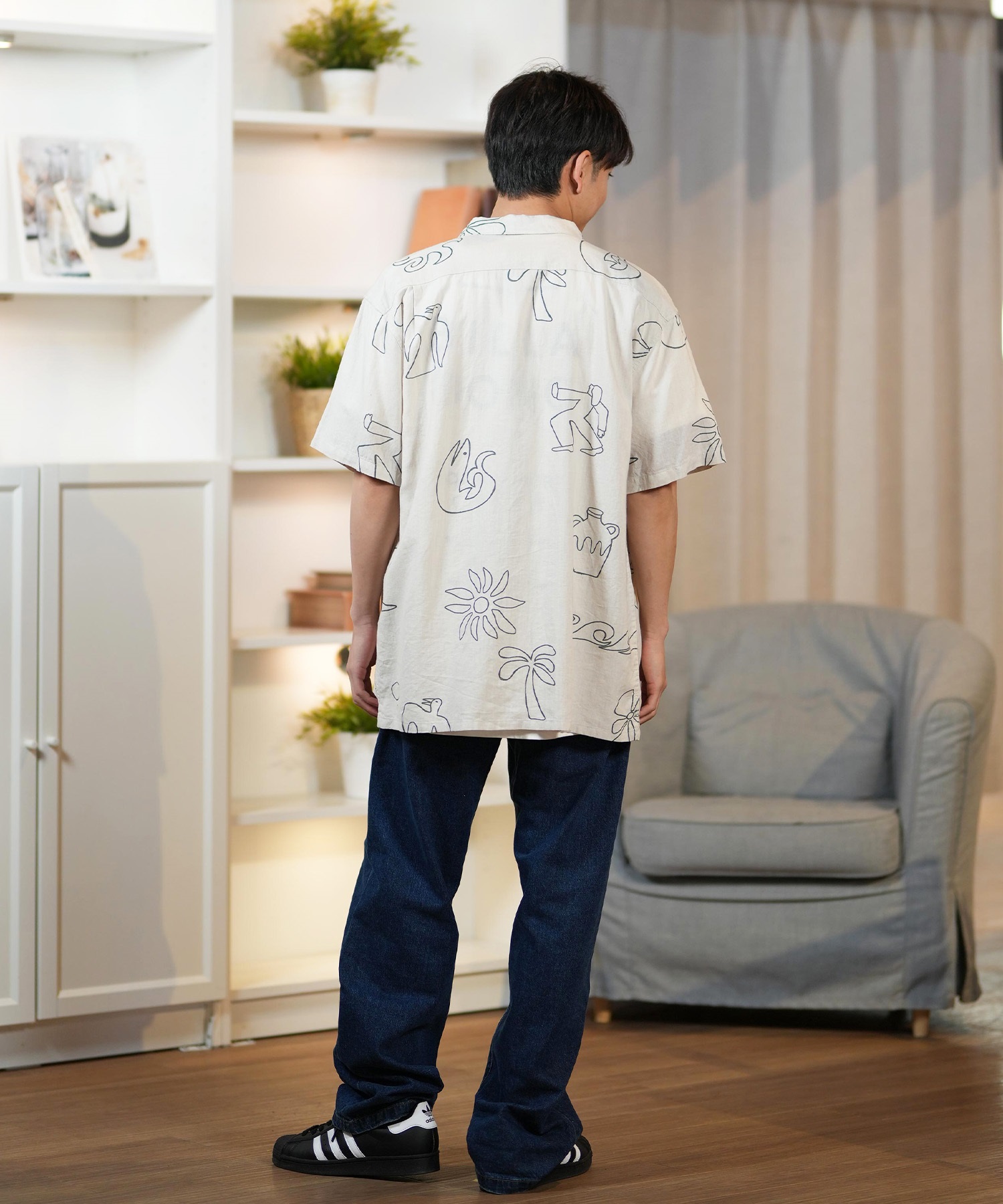 BILLABONG ビラボン 半袖シャツ メンズ Ty Williams コラボ TOGETHER WOVEN SHIRT SS BF011-128(CHI-M)