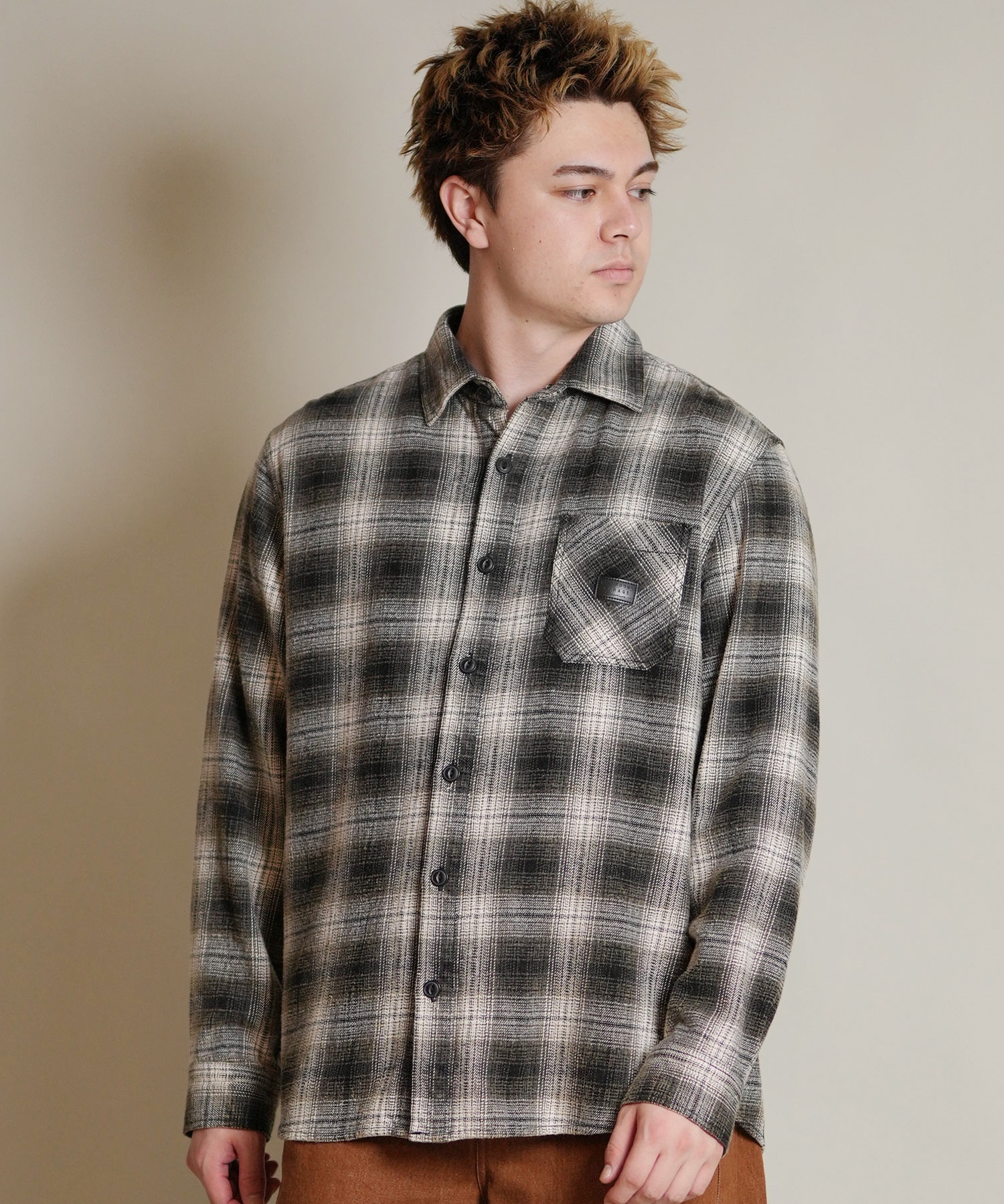 BILLABONG ビラボン 長袖 シャツ メンズ チェック GARAGE SHIRTS BF012