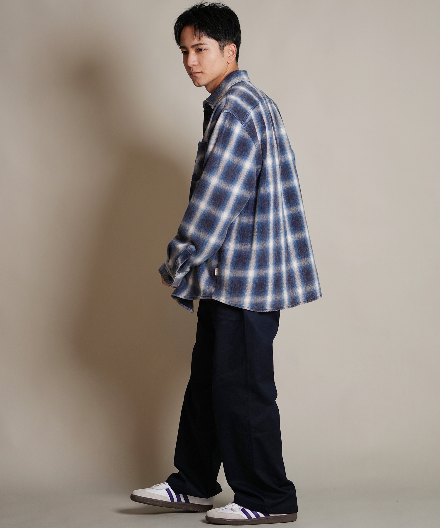 BILLABONG ビラボン 長袖 シャツ メンズ チェック GARAGE SHIRTS BF012