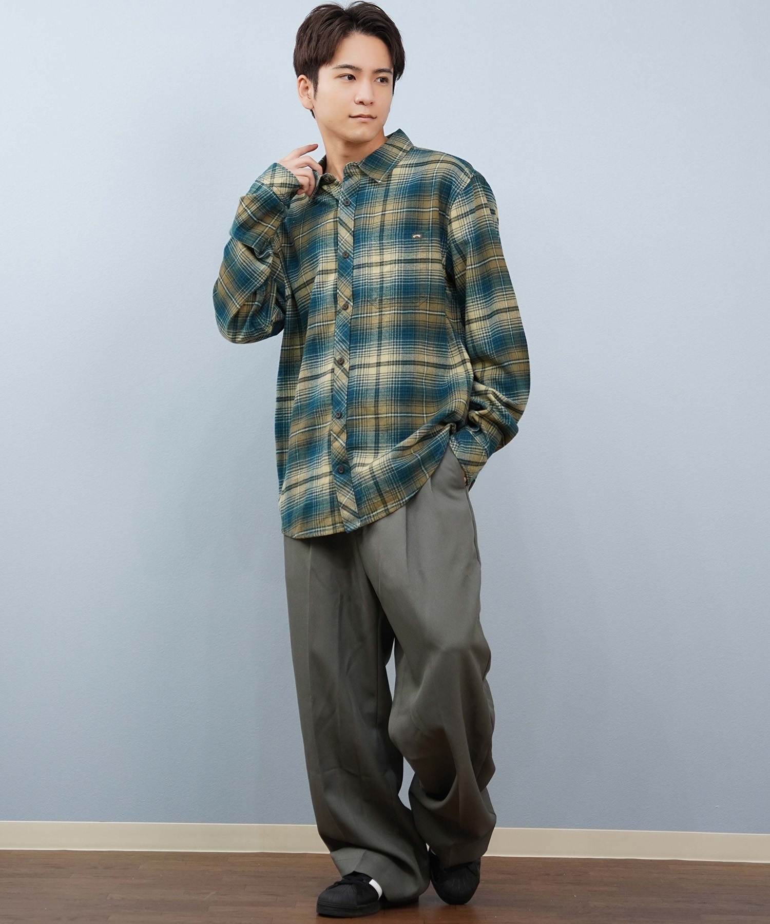 BILLABONG ビラボン 長袖 シャツ メンズ チェック COASTLINE FLANNEL 
