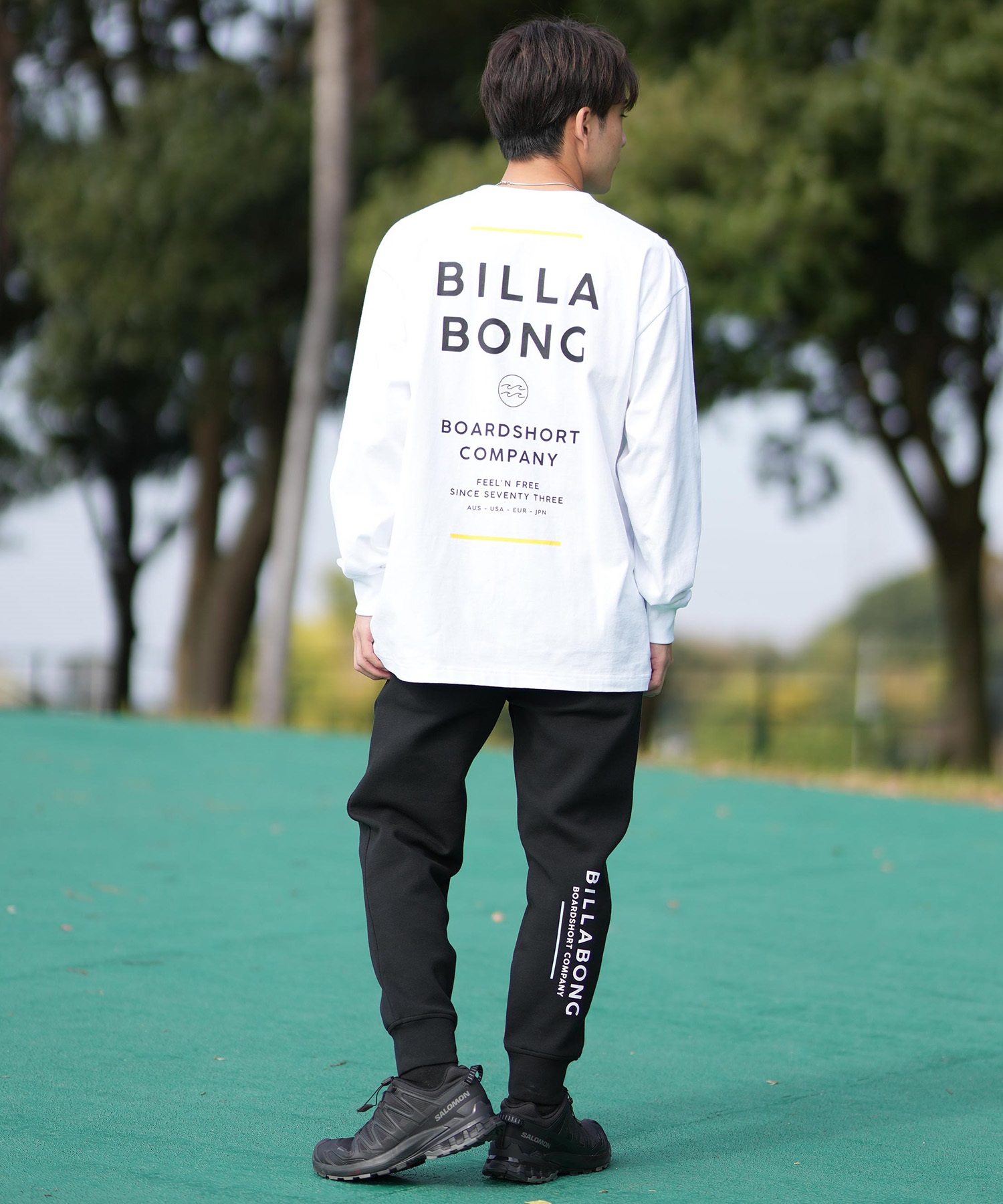 BILLABONG ビラボン ロングパンツ スウェットパンツ メンズ ジョガーパンツ セットアップ対応 BF011-700(CRM-M)