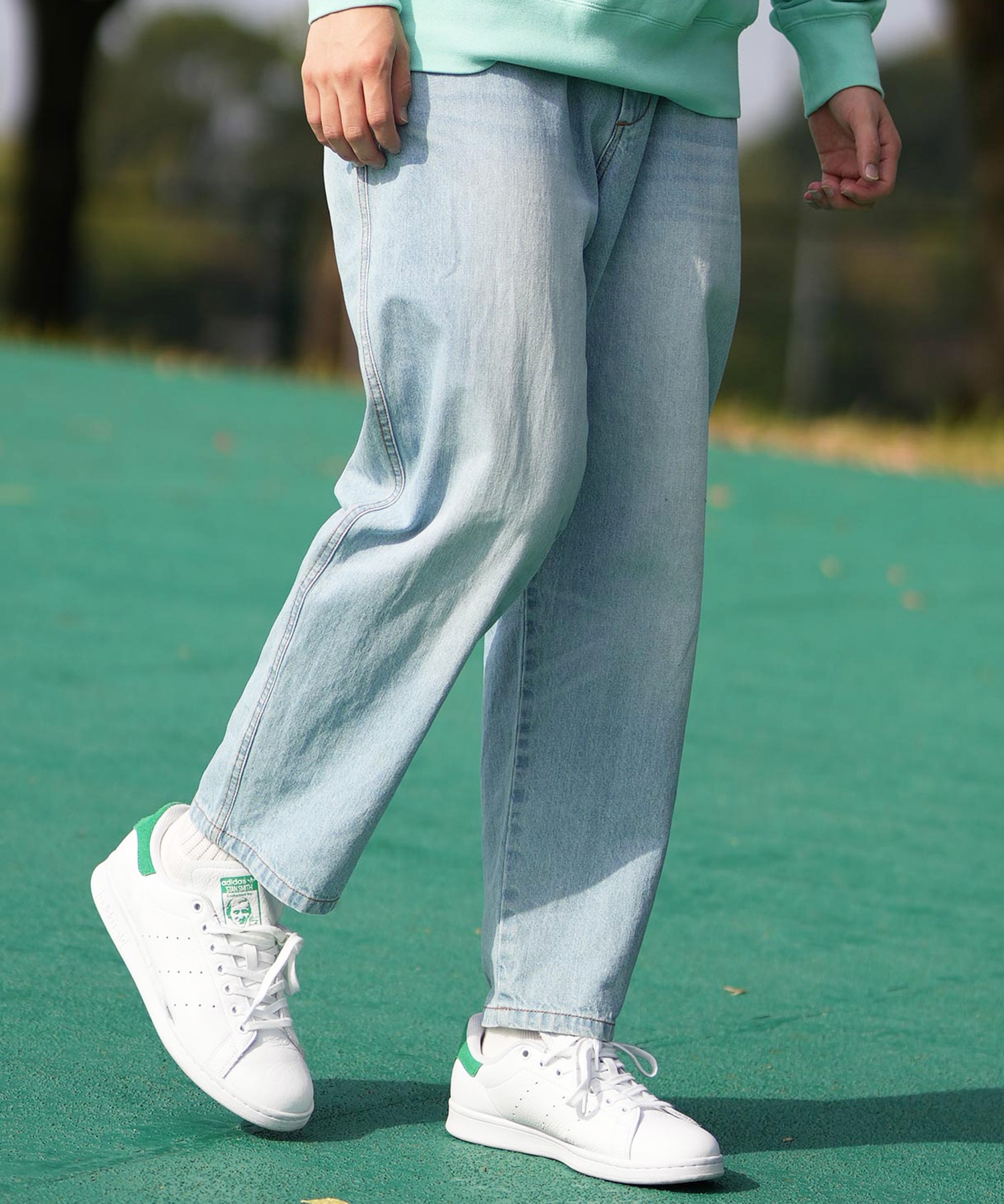 BILLABONG ビラボン ロングパンツ デニム メンズ ワイド テーパード BF011-702(BLU-M)