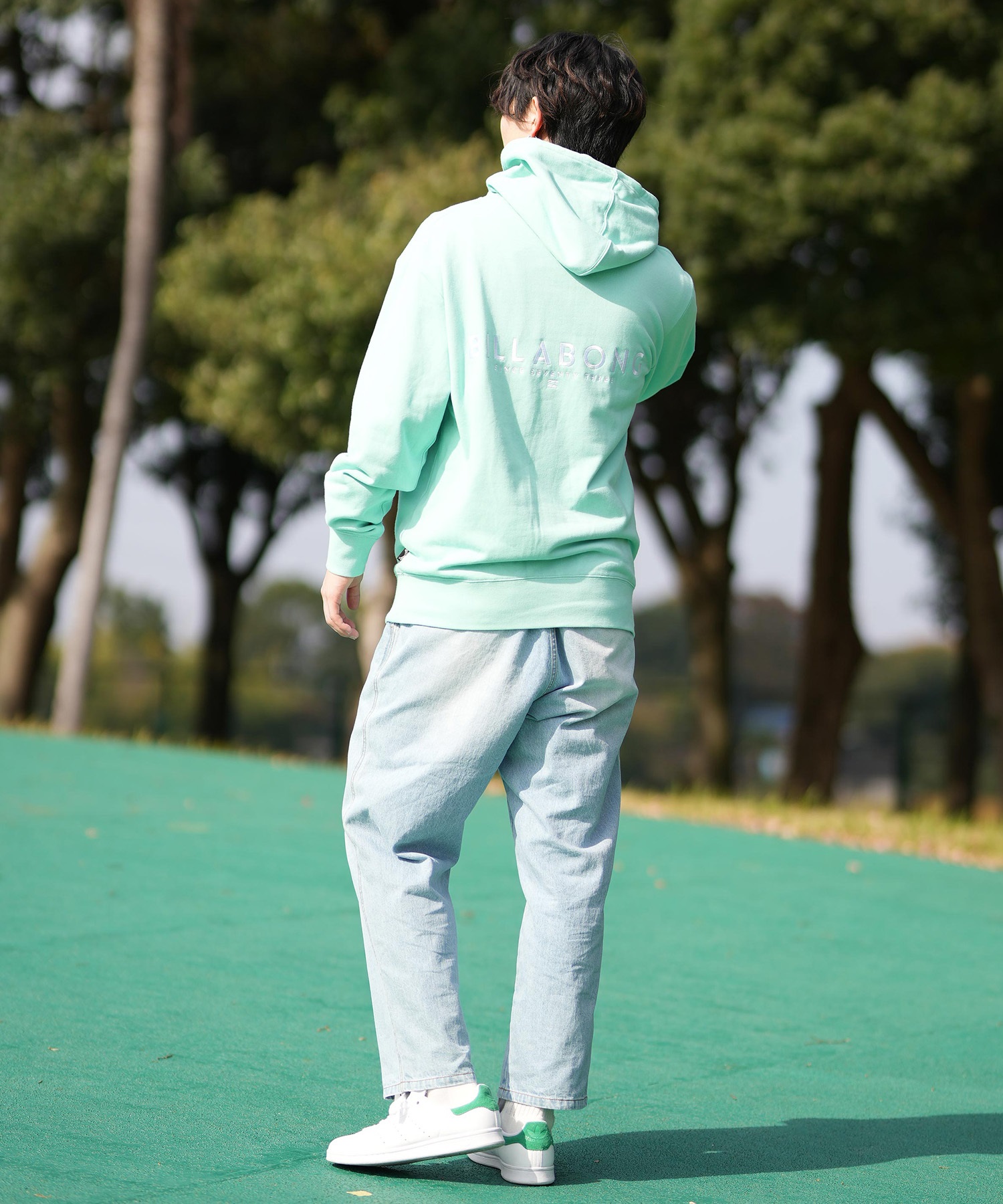 BILLABONG ビラボン ロングパンツ デニム メンズ ワイド テーパード BF011-702(BLU-M)