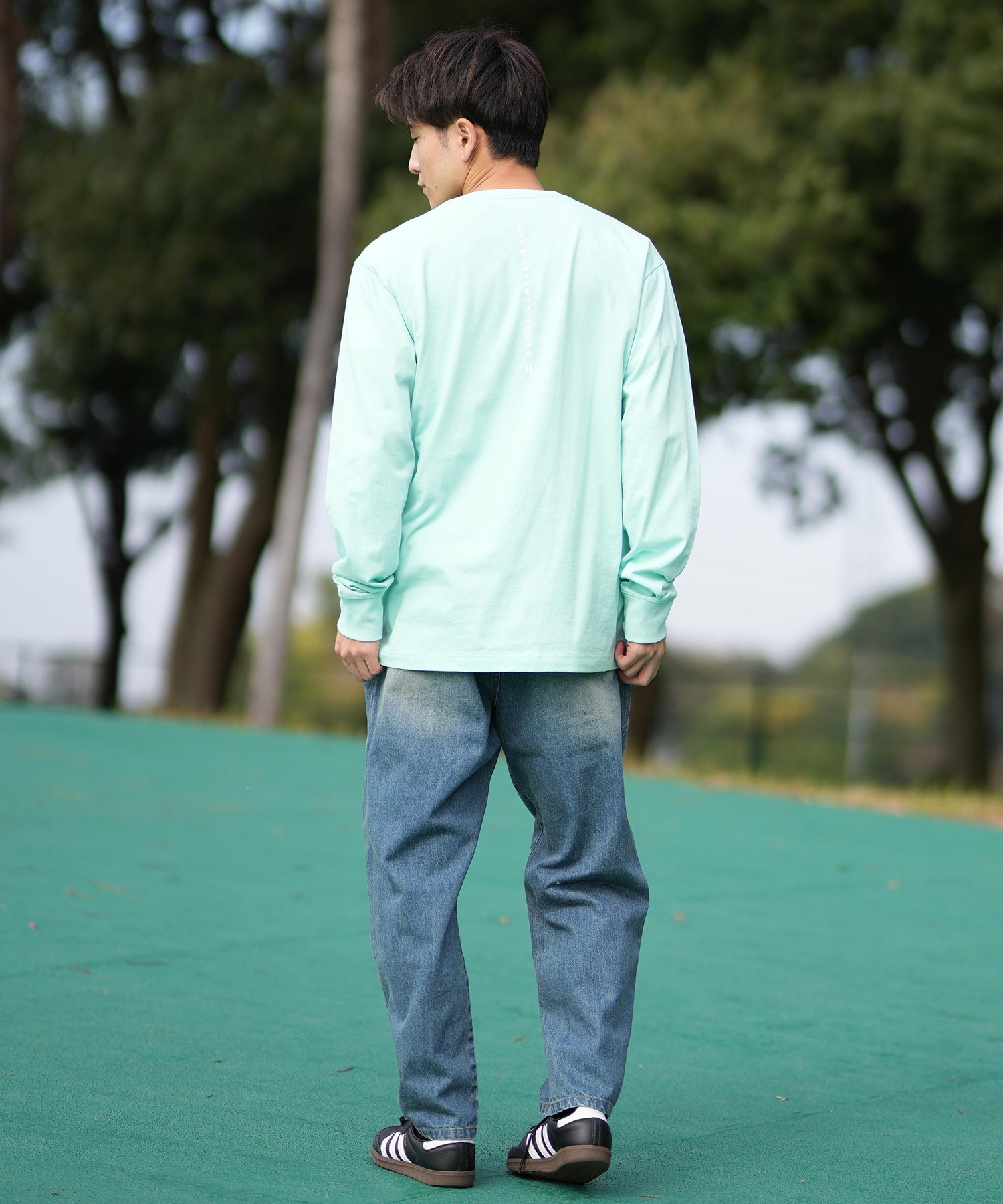 BILLABONG ビラボン ロングパンツ デニム メンズ ワイド テーパード BF011-702(BLU-M)