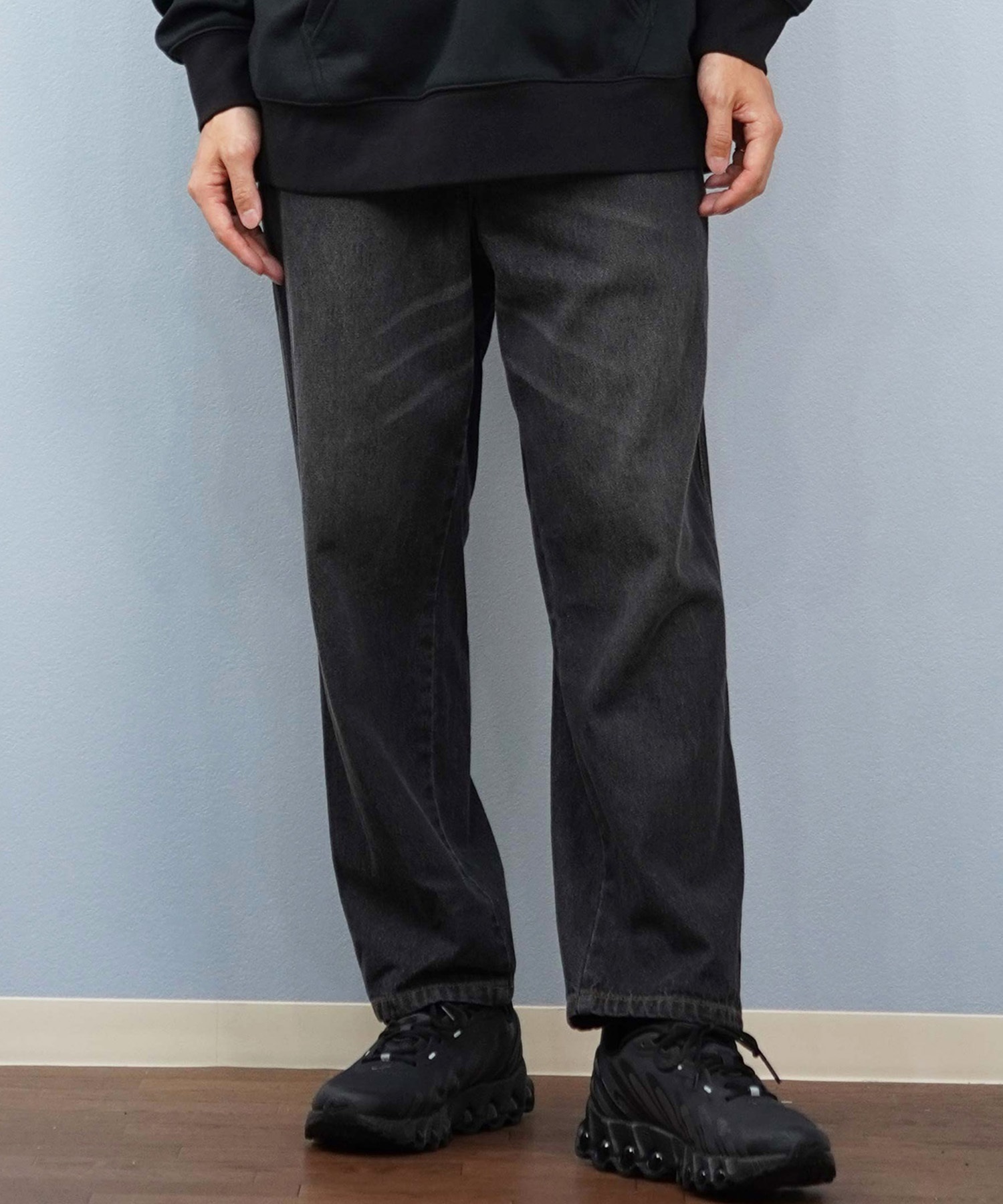 BILLABONG ビラボン ロングパンツ メンズ デニム パンツ Gパン オーバーサイズ BF012-701(BLK-M)