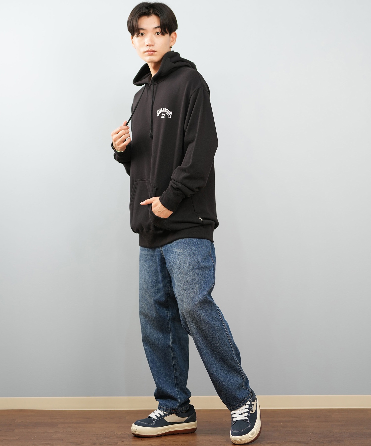 BILLABONG ビラボン ロングパンツ メンズ デニム パンツ Gパン オーバーサイズ BF012-701(BLK-M)