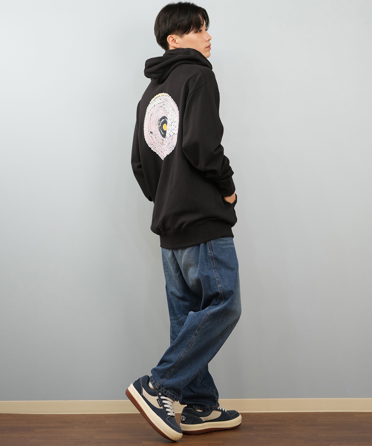 BILLABONG ビラボン ロングパンツ メンズ デニム パンツ Gパン オーバーサイズ BF012-701(BLK-M)