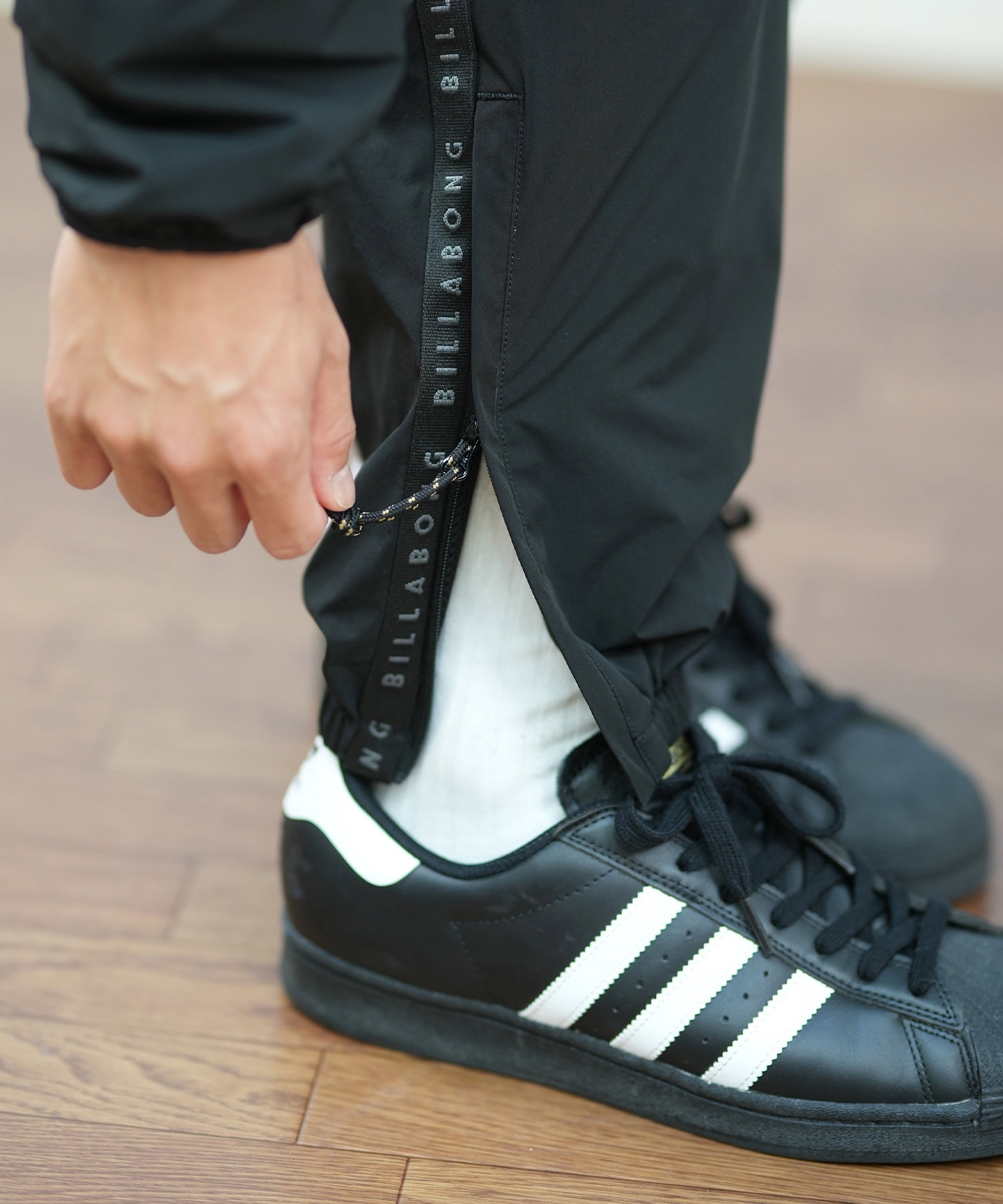 BILLABONG ビラボン ロングパンツ メンズ セットアップ対応 軽量 BF012-712(BLK-M)