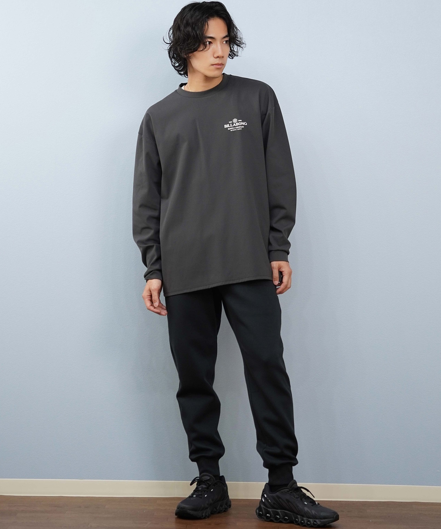 BILLABONG ビラボン ロングパンツ メンズ セットアップ対応 軽量 撥水 BF012-713(BLK-M)