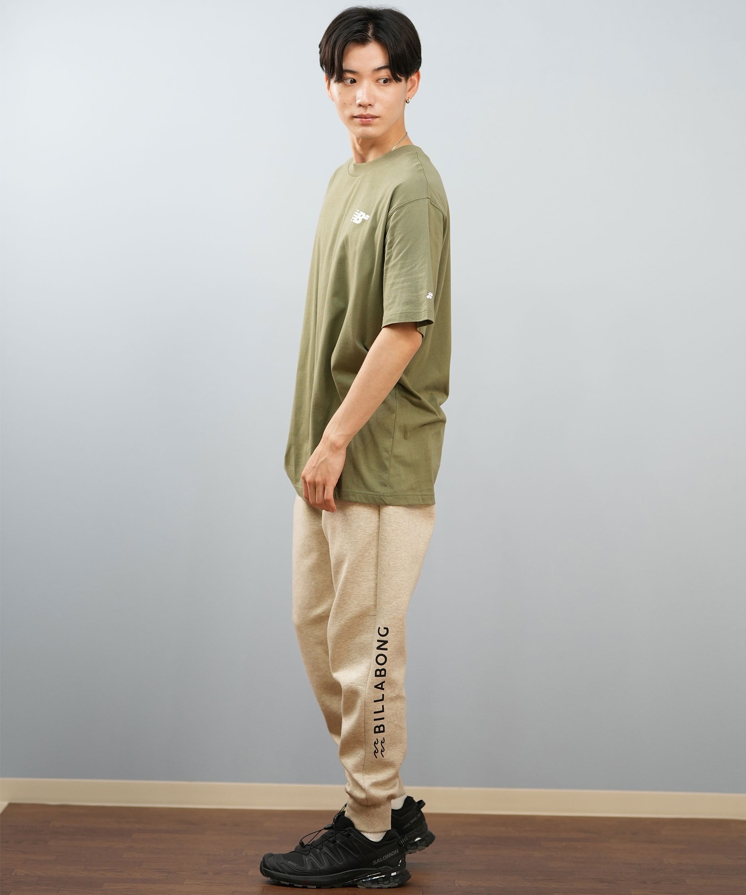 BILLABONG ビラボン ロングパンツ メンズ セットアップ対応 軽量 撥水 BF012-713(BLK-M)