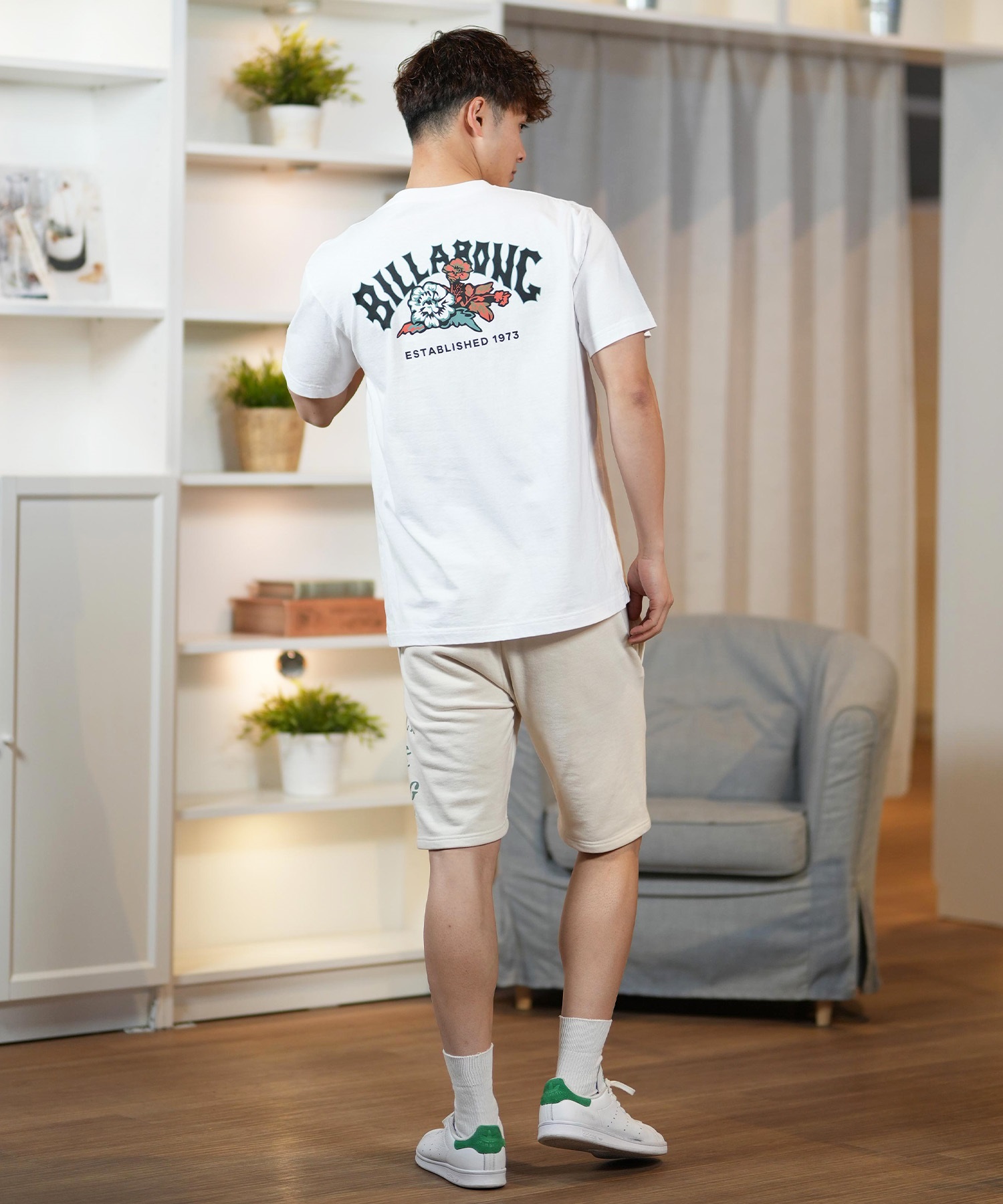 BILLABONG ビラボン ショートパンツ メンズ ハーフパンツ スウェットショーツ 20インチ LOGO SHORTS BF011-602(BLK-M)
