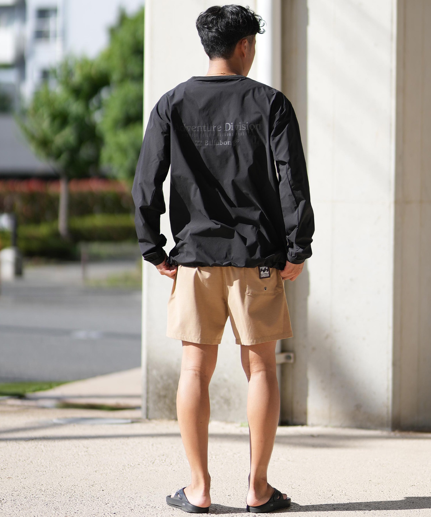 BILLABONG ビラボン 水着 トランクス メンズ ボードショーツ サーフパンツ ワンポイント ロゴ 16インチ 水陸両用 BF011-528(MOS-S)