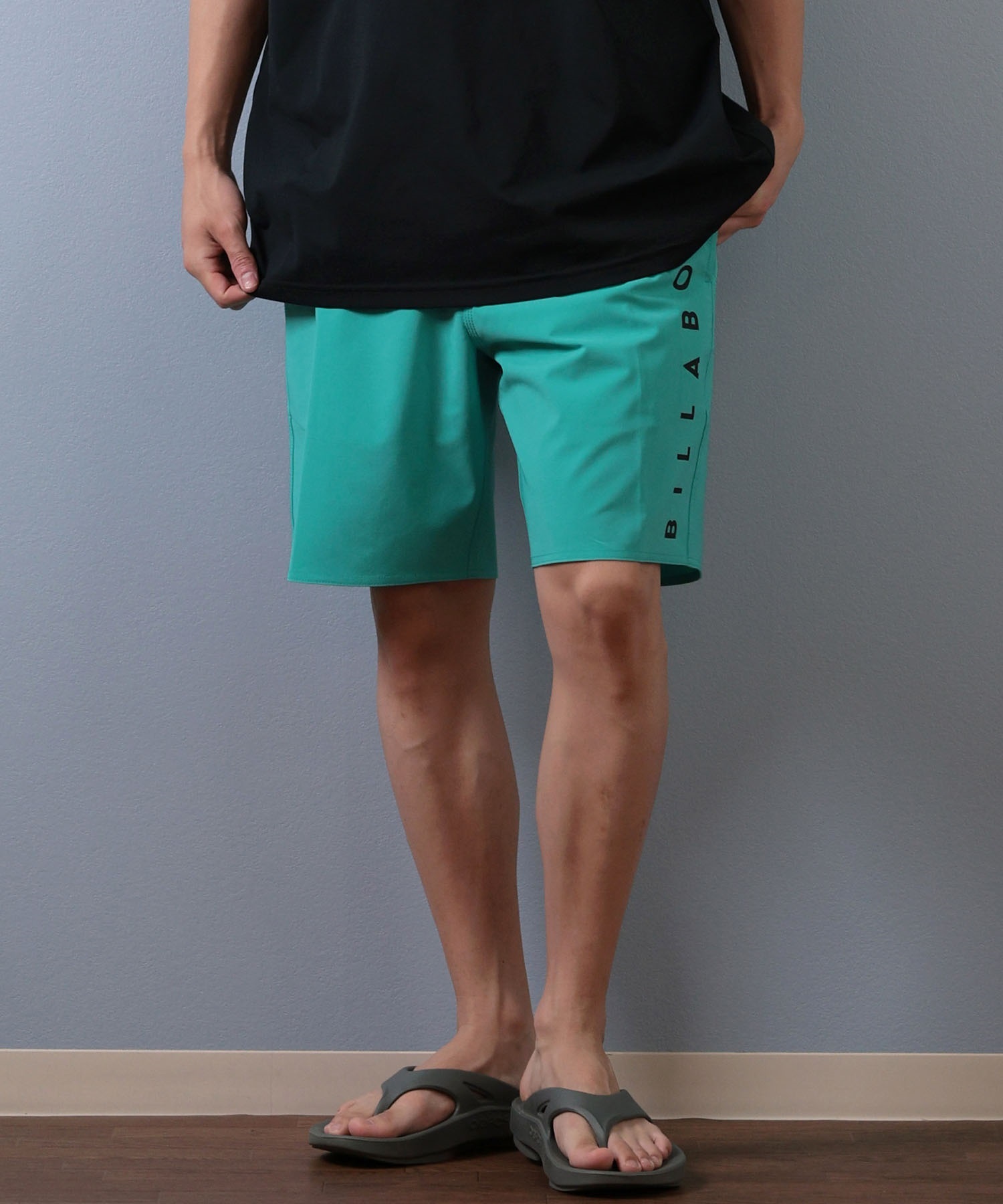 BILLABONG ビラボン 水着 海パン トランクス サーフパンツ メンズ ロゴ BF01A-525(BLK-28inch)