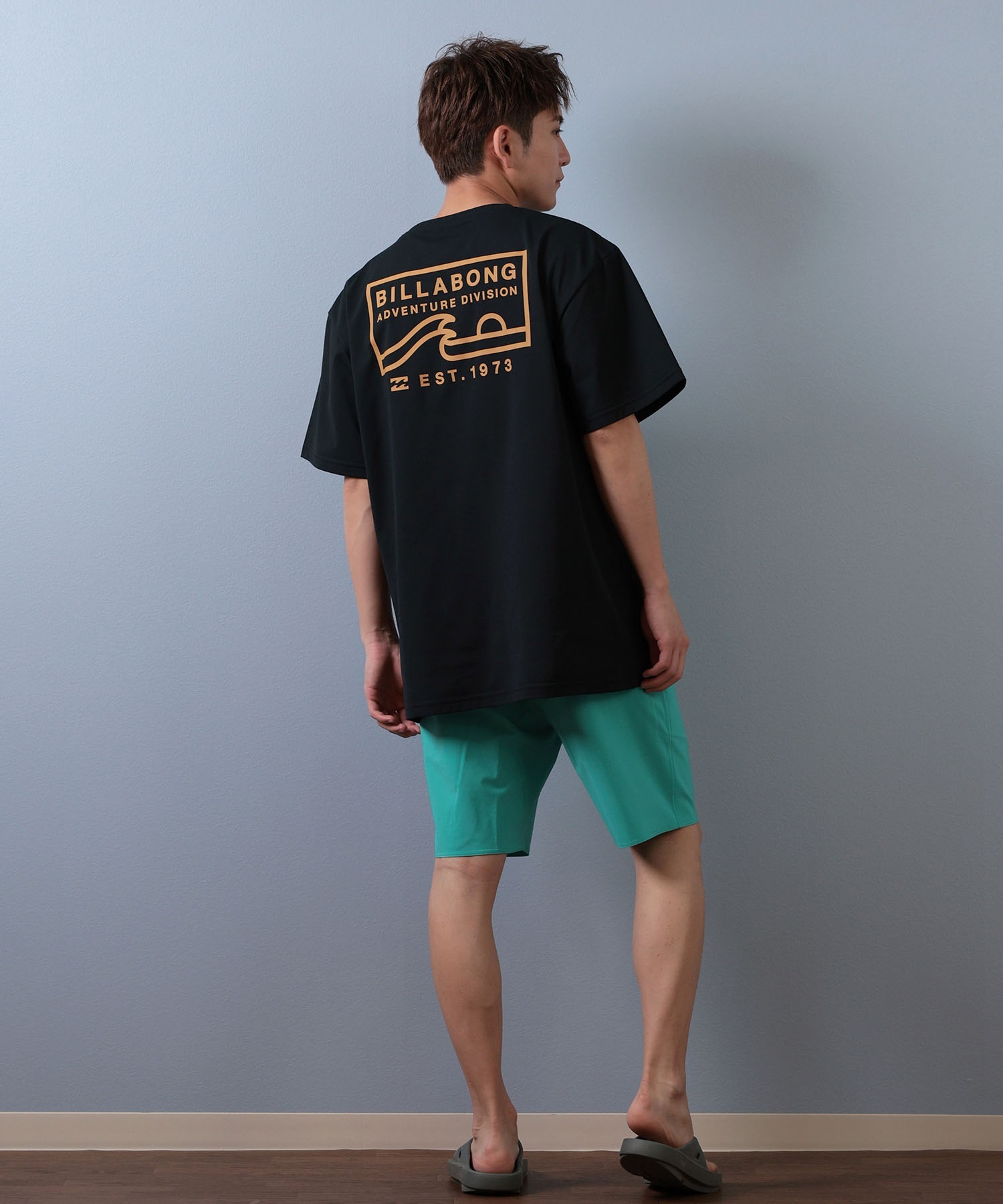 BILLABONG ビラボン 水着 海パン トランクス サーフパンツ メンズ ロゴ BF01A-525(BLK-28inch)
