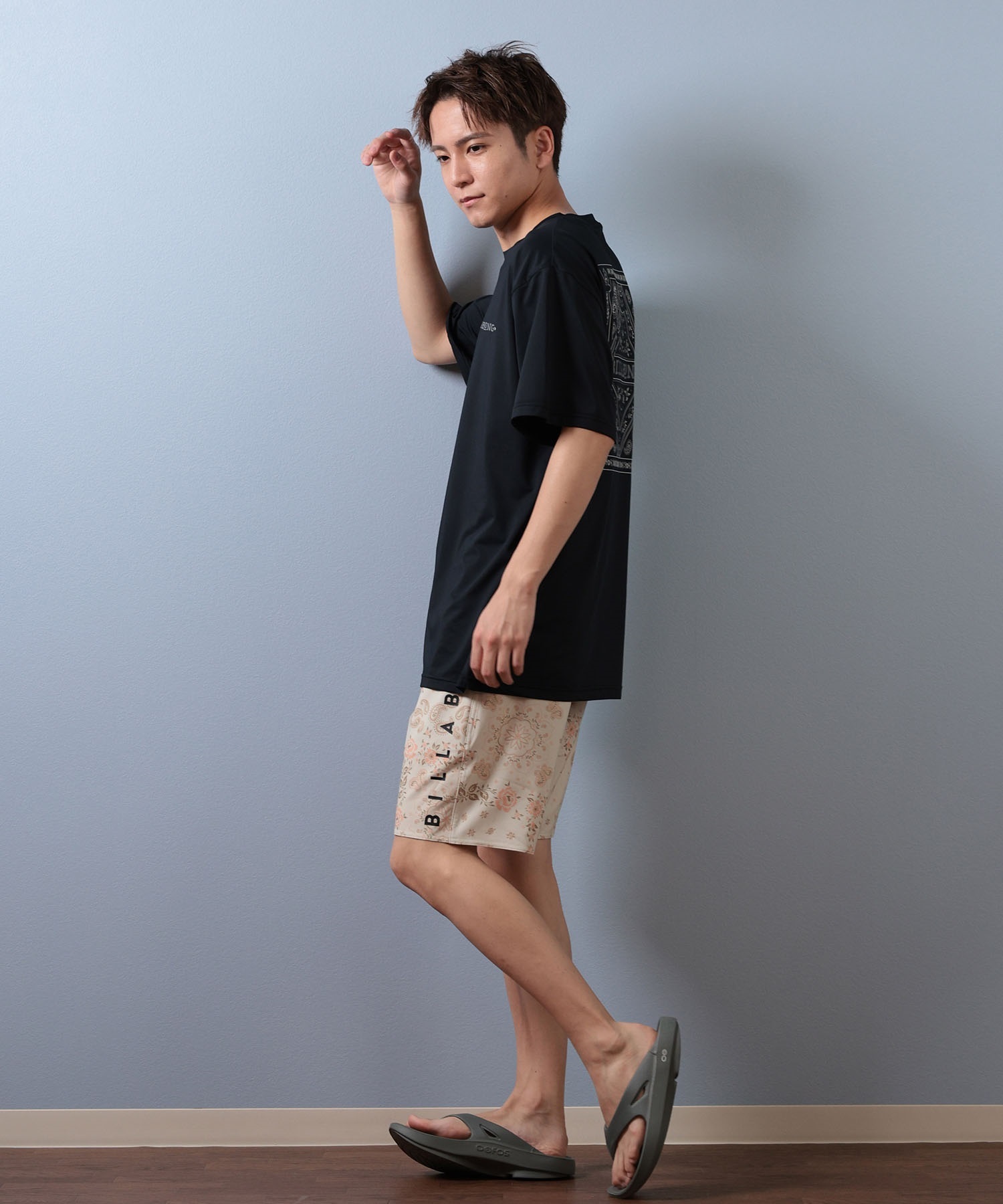 BILLABONG ビラボン 水着 海パン トランクス サーフパンツ メンズ ロゴ BF01A-525(BLK-28inch)