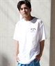 BILLABONG ビラボン ラッシュガード 半袖 メンズ Tシャツ バックプリント 水陸両用 UVカット SURF FLEX TEE BF011-858(WHT-M)