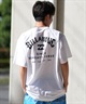 BILLABONG ビラボン ラッシュガード 半袖 メンズ Tシャツ バックプリント 水陸両用 UVカット SURF FLEX TEE BF011-858(WHT-M)