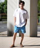 BILLABONG ビラボン ラッシュガード 半袖 メンズ Tシャツ バックプリント 水陸両用 UVカット SURF FLEX TEE BF011-858(WHT-M)