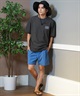 BILLABONG ビラボン ラッシュガード メンズ 半袖 Tシャツ バックプリント 水陸両用 UVカット BF011-859(WHT-M)