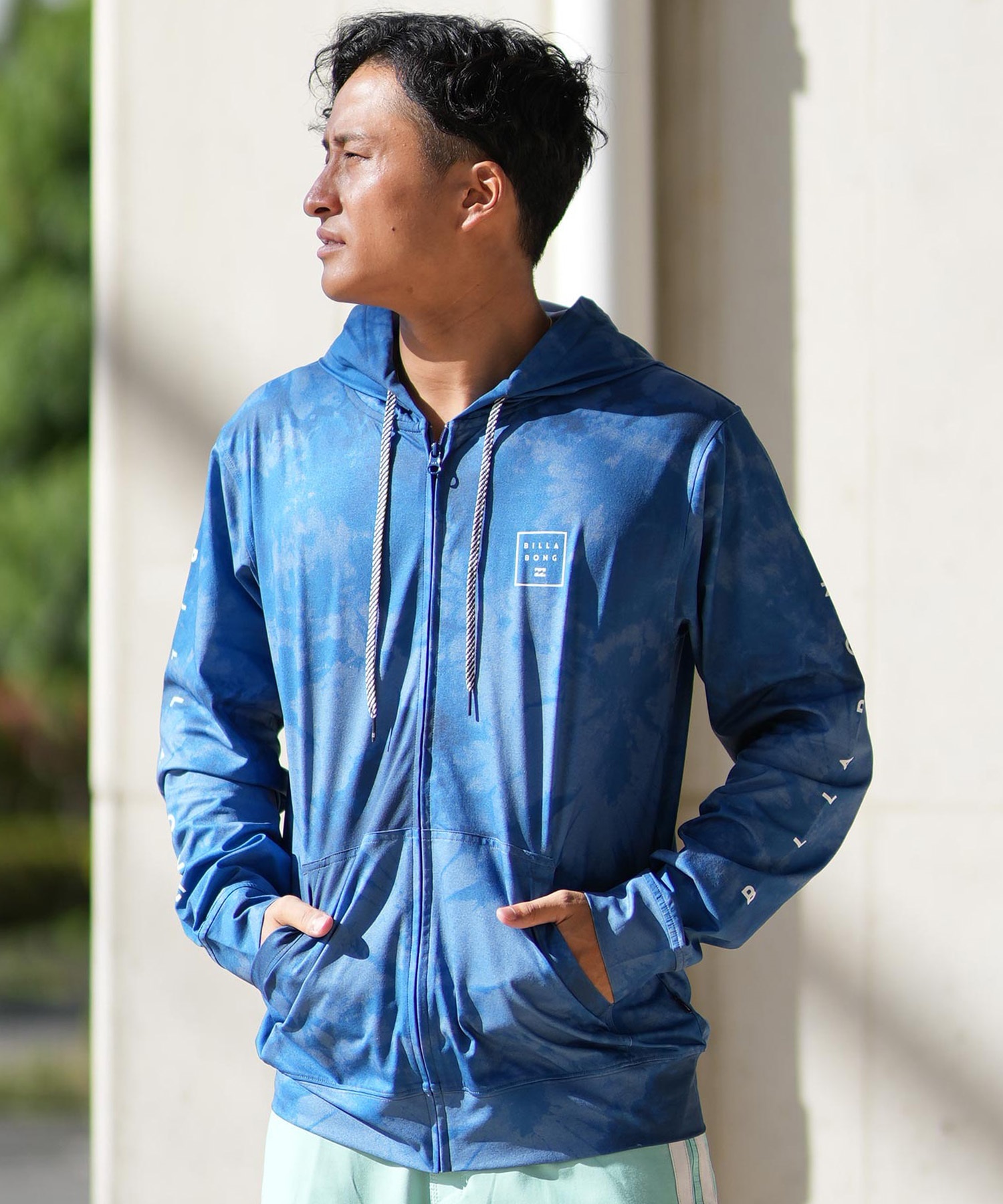BILLABONG - BILLA BONG ビラボン ラッシュガード ビラボン(BILLABONG) ラッシュガード 長袖 LS ZIPラッシュ