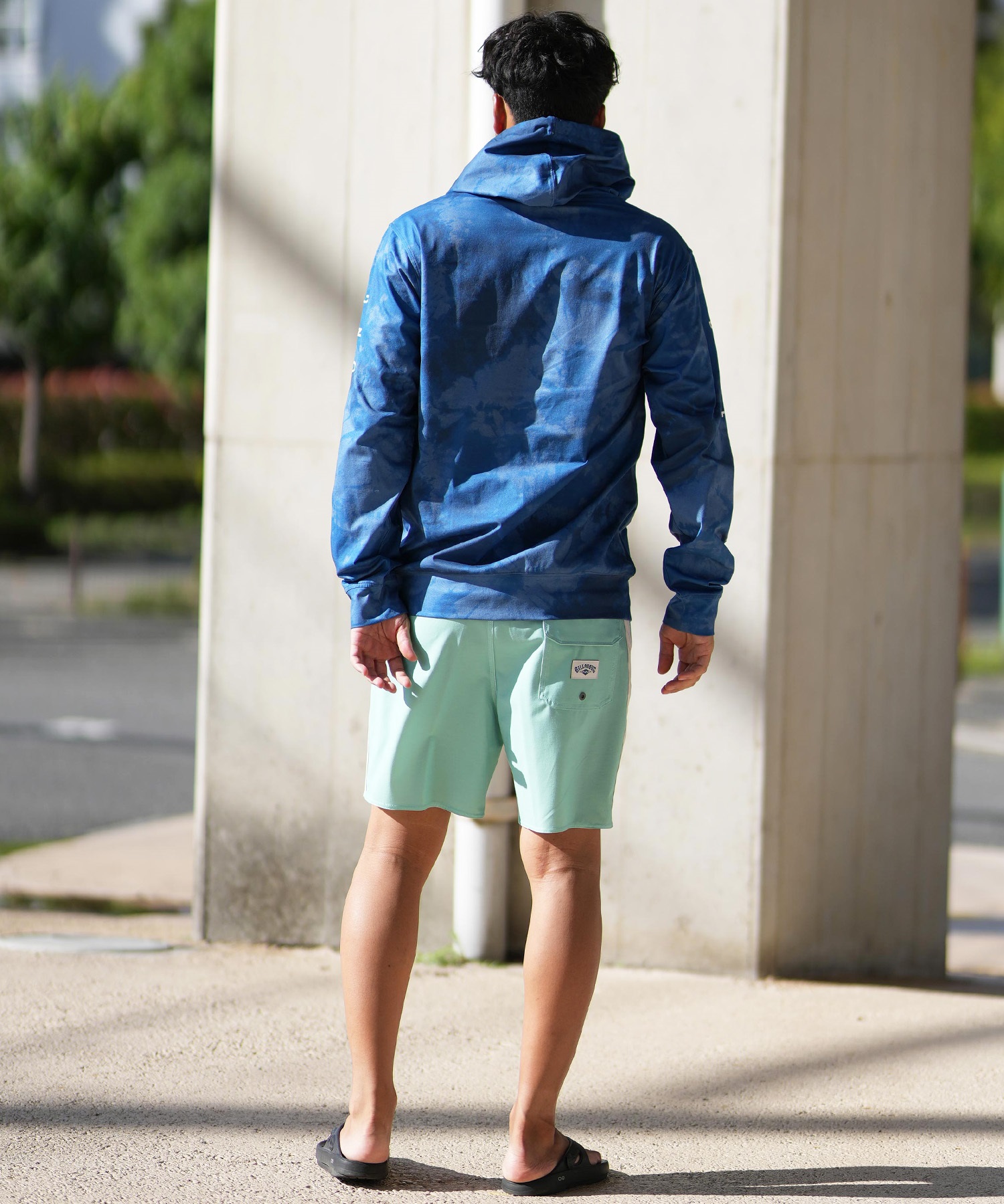 Billabong ビラボン ラッシュガード 長袖 SURF FLEX ZIP BILLABONG ビラボン ラッシュガード メンズ 水陸両用 ジップ