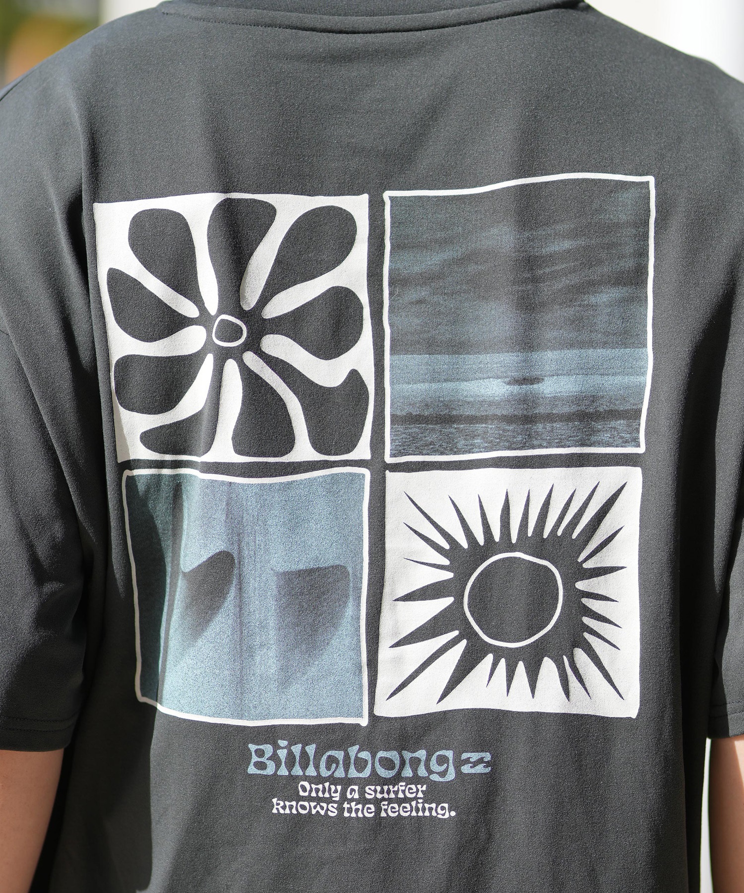 BILLABONG ビラボン ラッシュガード メンズ 半袖 Tシャツ バック