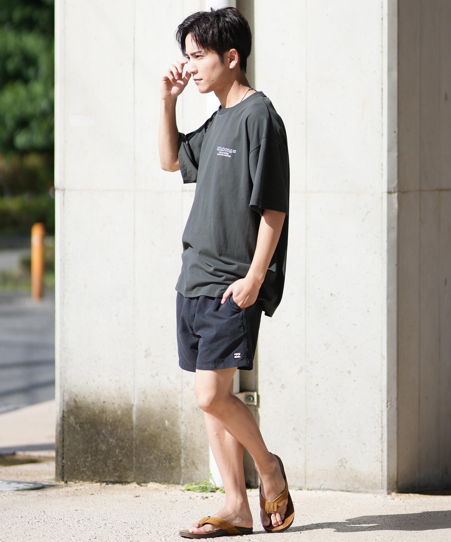BILLABONG ビラボン ラッシュガード メンズ 半袖 Tシャツ バック