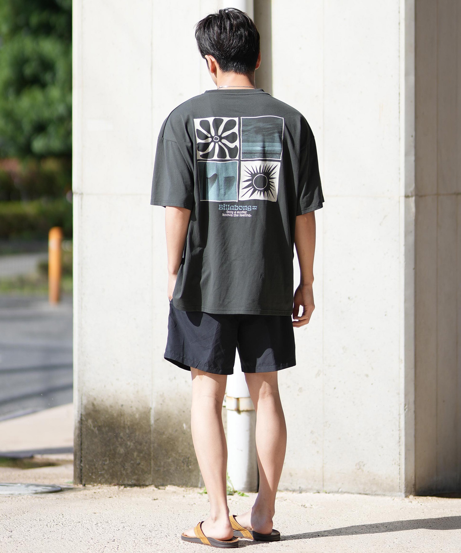 BILLABONG ビラボン ラッシュガード メンズ 半袖 Tシャツ バック