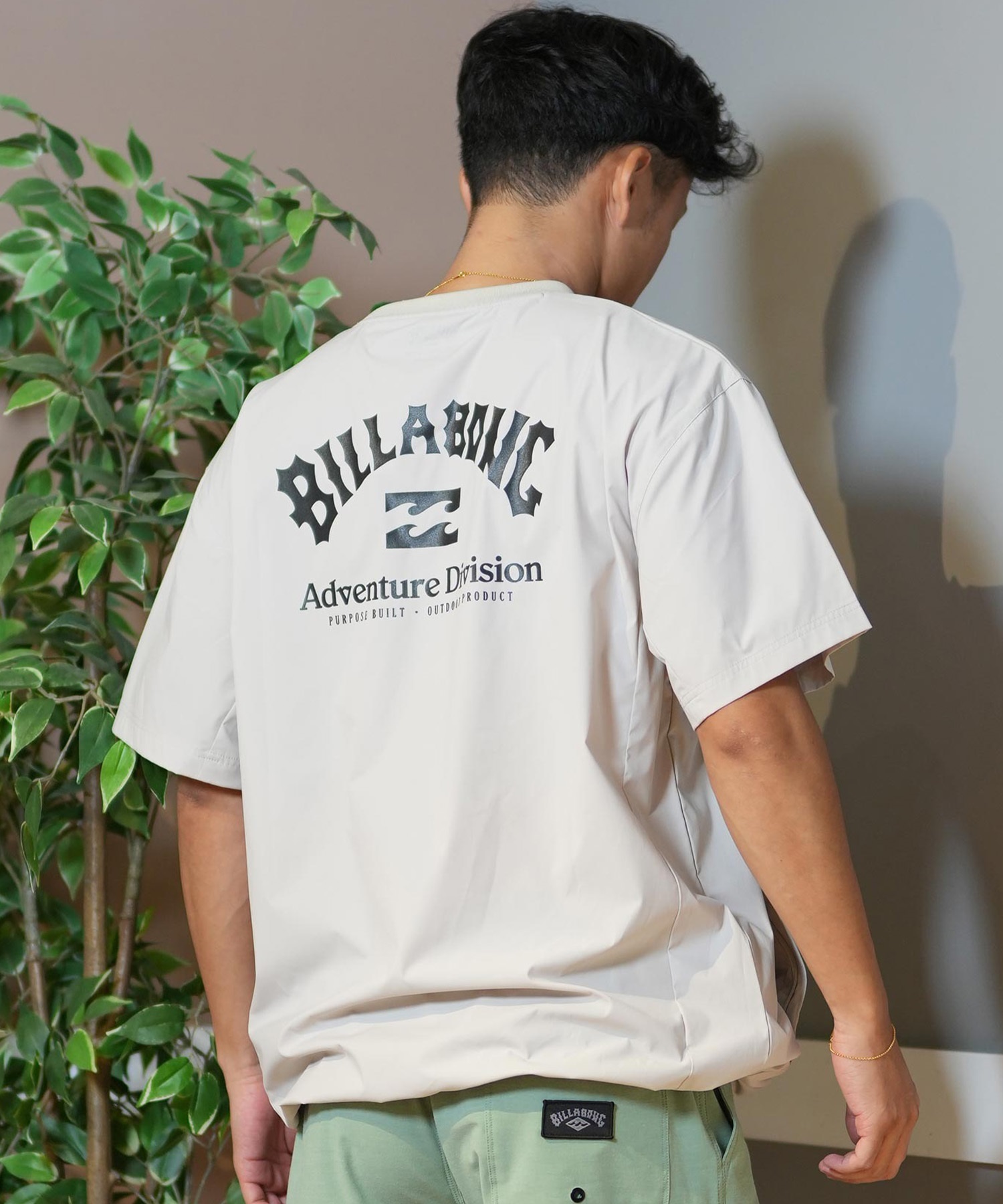 ビラボン BILLABONG メンズ ポケッタブル 半袖Tシャツ 撥水 ユーティリティ Tシャツ UTILITY TEE トップス BF011866 BILLABONG ビラボン メンズ ポケッタブル 半袖Tシャツ 撥水