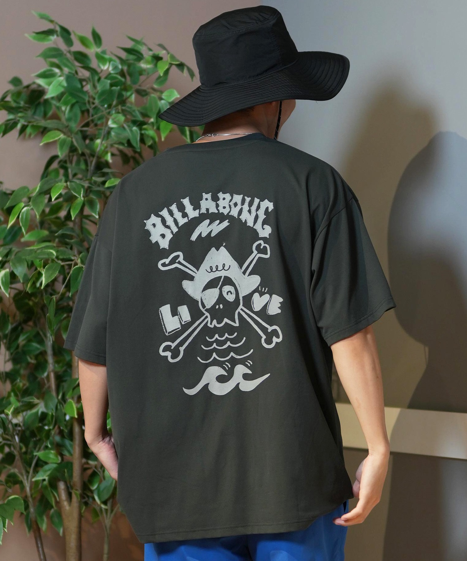 BILLABONG ビラボン ラッシュガード メンズ 半袖 Tシャツ バック