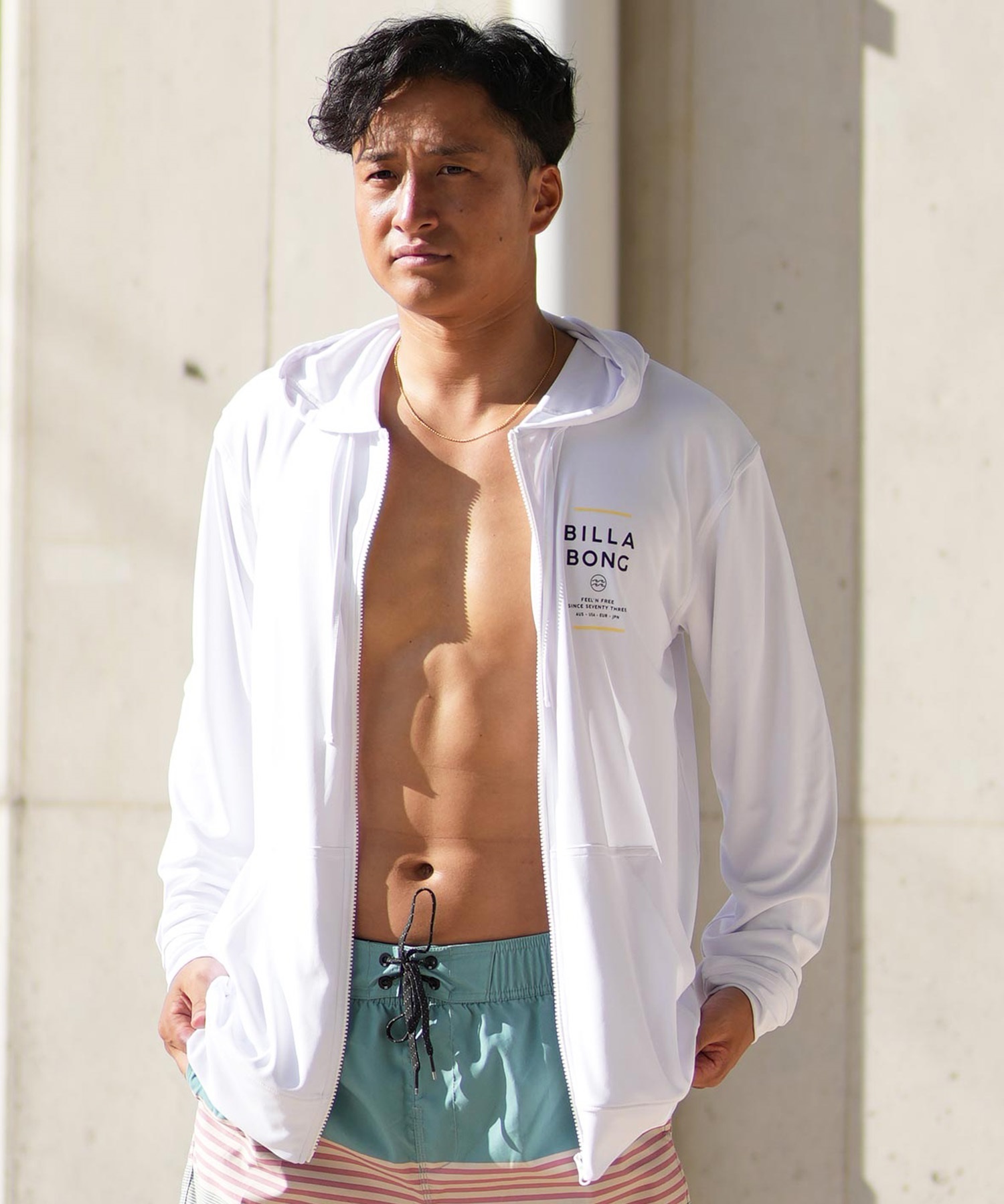 Billabong ビラボン ラッシュガード 長袖 SURF FLEX ZIP 楽天市場】BILLABONG/ビラボン メンズ 長袖 ジップラッシュ