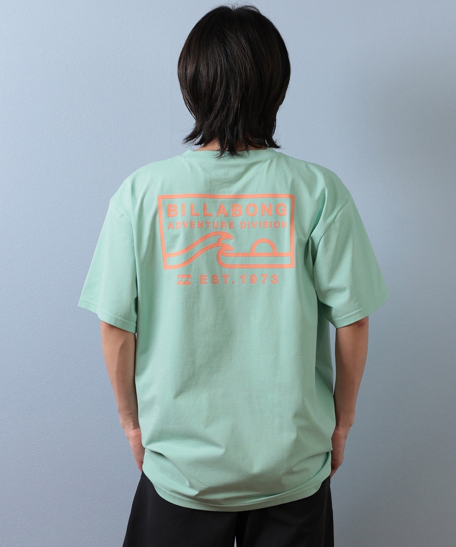 BILLABONG ビラボン 水着 ラッシュガード 半袖 Tシャツ メンズ 水陸両用 吸水速乾 UVカット BF01A-857(BLK-M)