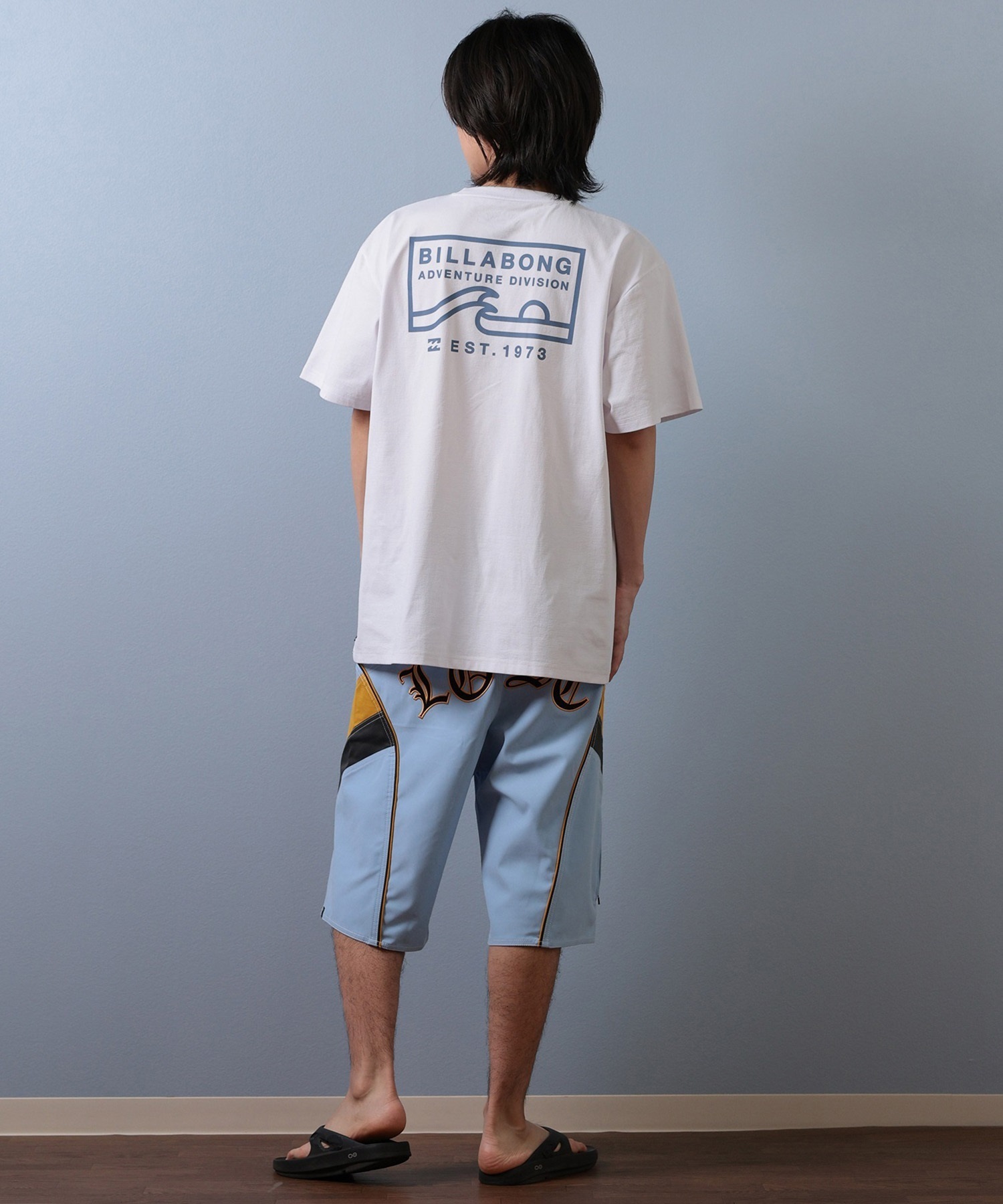 BILLABONG ビラボン 水着 ラッシュガード 半袖 Tシャツ メンズ 水陸両用 吸水速乾 UVカット BF01A-857(BLK-M)