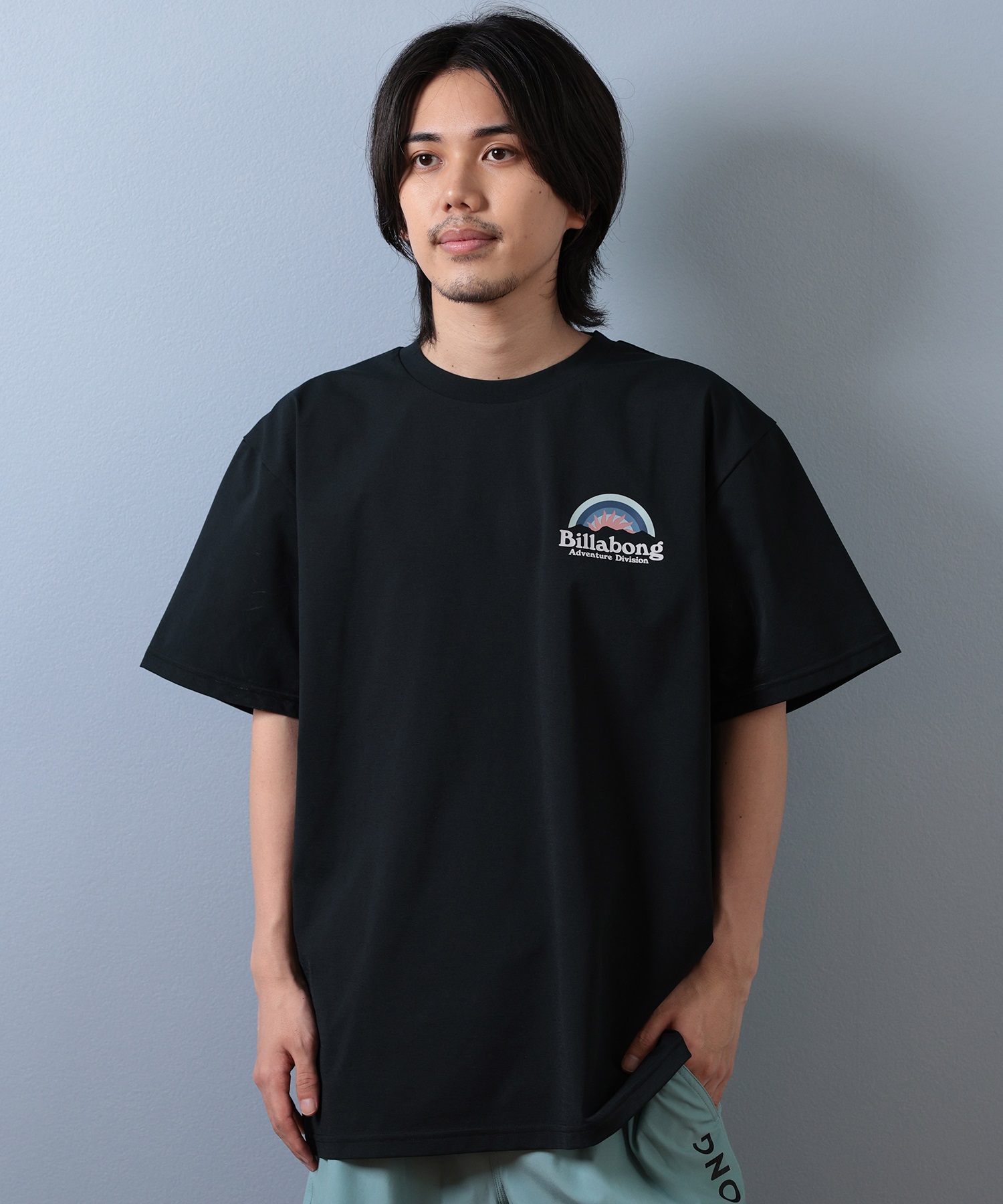 BILLABONG ビラボン 水着 ラッシュガード 半袖 Tシャツ メンズ 水陸両用 吸汗速乾 UVカット BF01A-858(WHT-M)