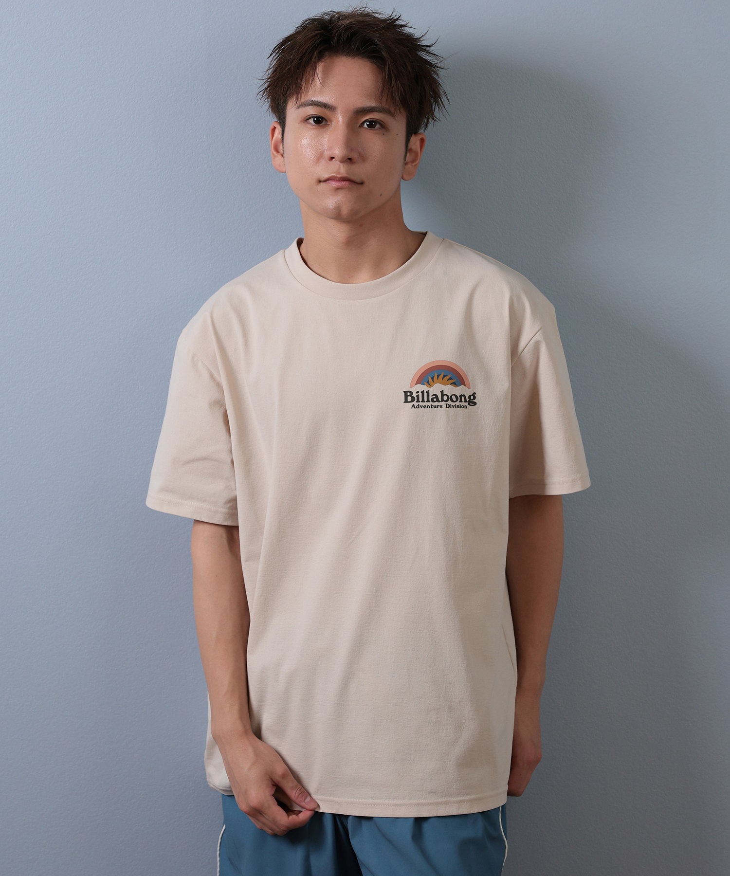 BILLABONG ビラボン 水着 ラッシュガード 半袖 Tシャツ メンズ 水陸両用 吸汗速乾 UVカット BF01A-858(WHT-M)