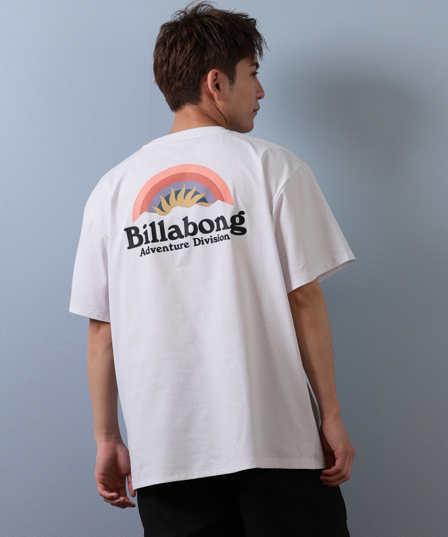 BILLABONG ビラボン 水着 ラッシュガード 半袖 Tシャツ メンズ 水陸両用 吸汗速乾 UVカット BF01A-858(WHT-M)