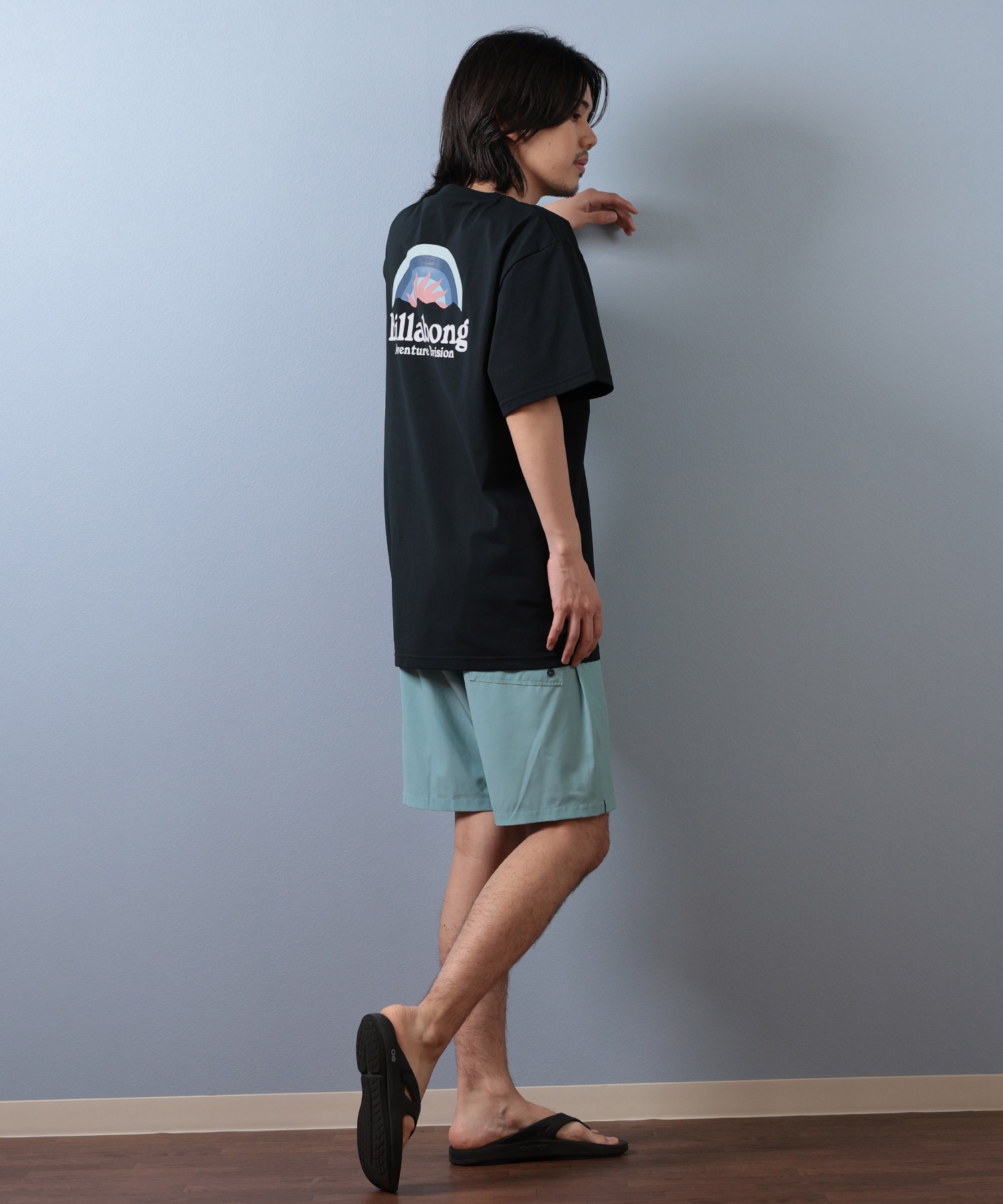 BILLABONG ビラボン 水着 ラッシュガード 半袖 Tシャツ メンズ 水陸両用 吸汗速乾 UVカット BF01A-858(WHT-M)