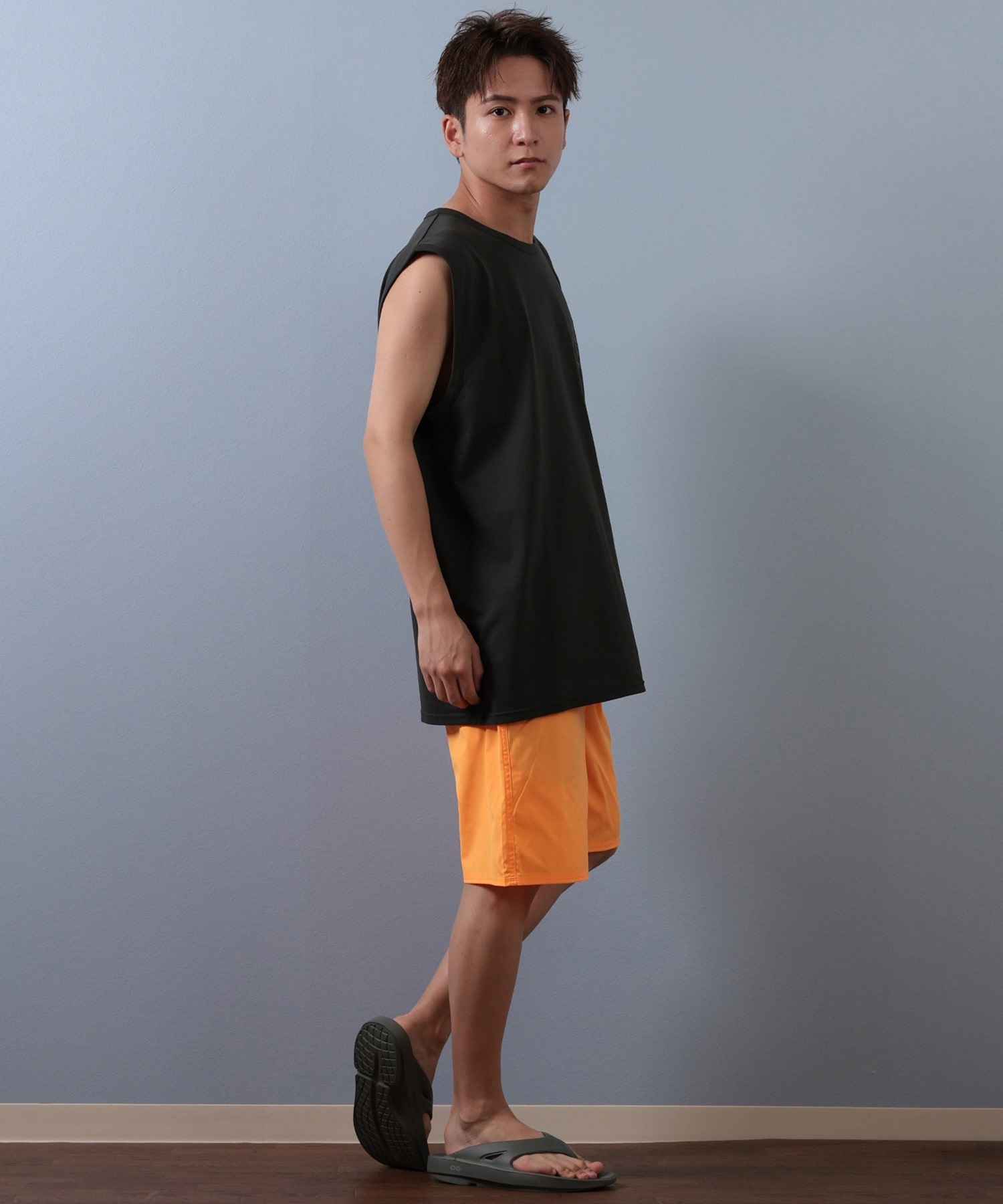 BILLABONG ビラボン 水着 ラッシュガード タンクトップ メンズ 水陸両用 UVカット バックプリント BF01A-862(OFW-M)