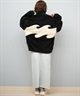 BILLABONG ビラボン ジャケット レディース ボア ジップアップ FUR STAND WAVE LIGHT JKT BF014-755(BLK-M)
