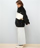 BILLABONG ビラボン ジャケット レディース ボア ジップアップ FUR STAND WAVE LIGHT JKT BF014-755(BLK-M)